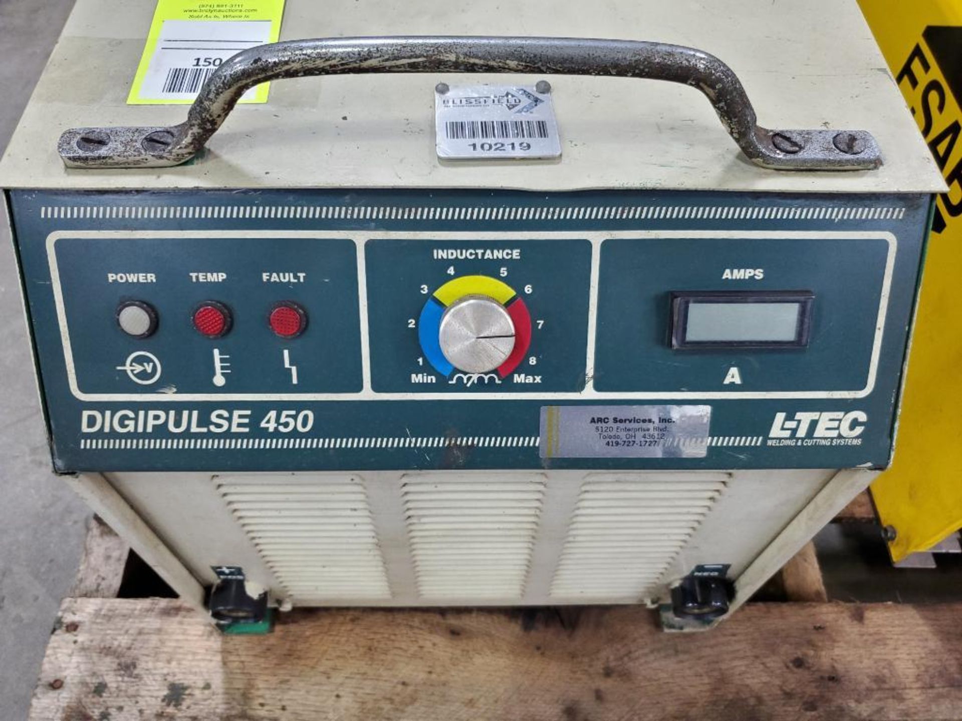 L-Tec Digipulse 450 welder power supply. 208/230/460v 3 phase. - Image 2 of 4