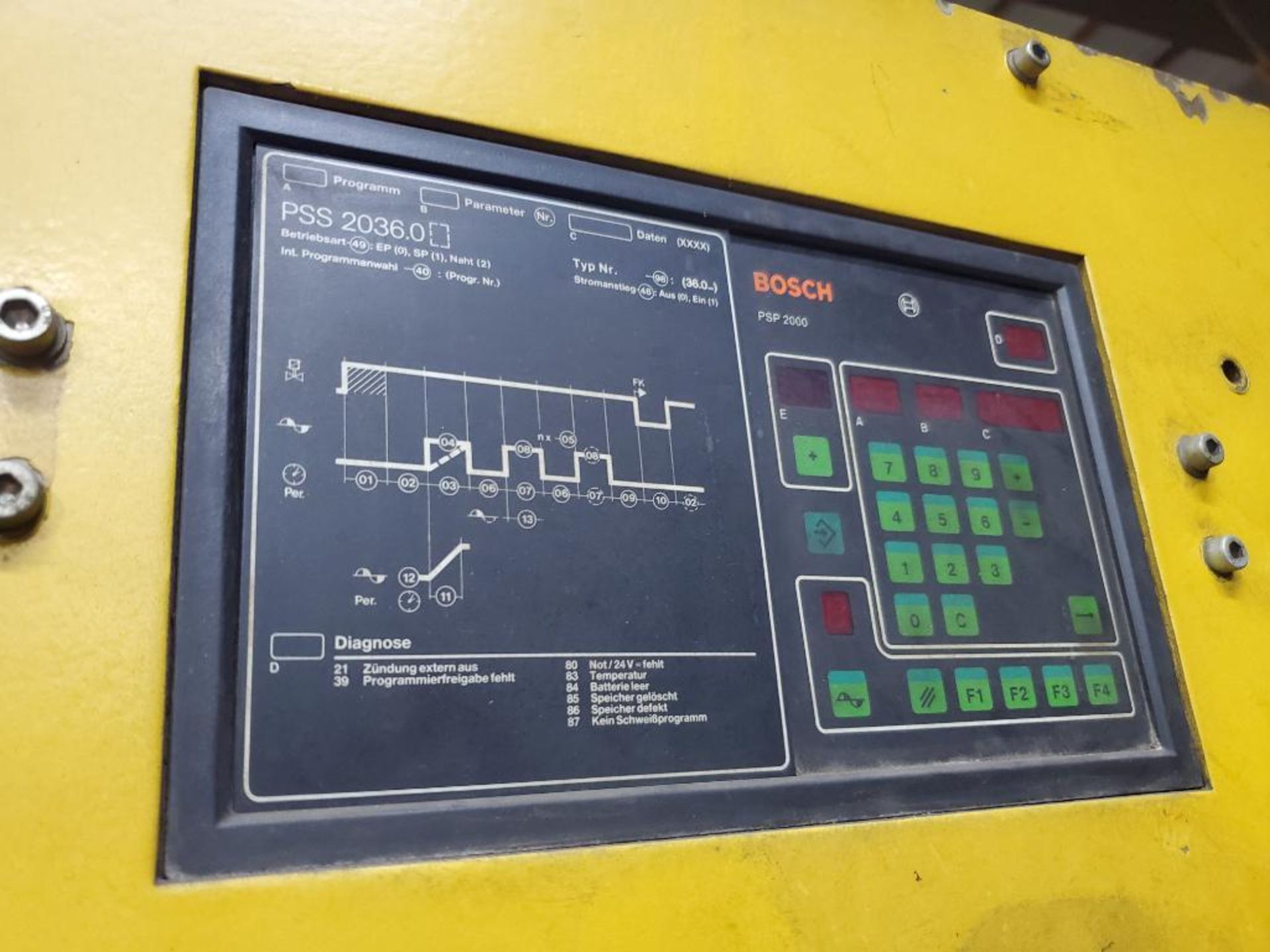 121kVa Esab spot welder. Model ZRFD-144. 3 phase, 460v. Bosch PSP2000 controls. - Image 2 of 4