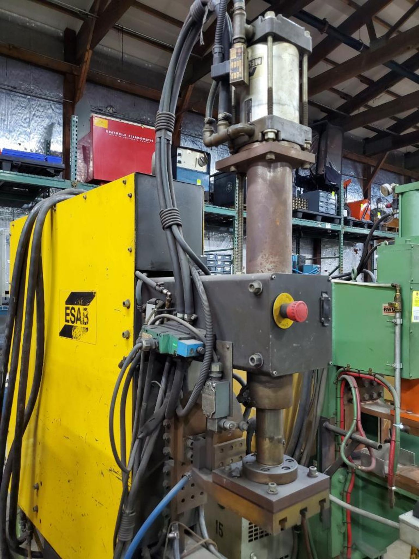 121kVa Esab spot welder. Model ZRFD-144. 3 phase, 460v. Bosch PSP2000 controls. - Image 4 of 4