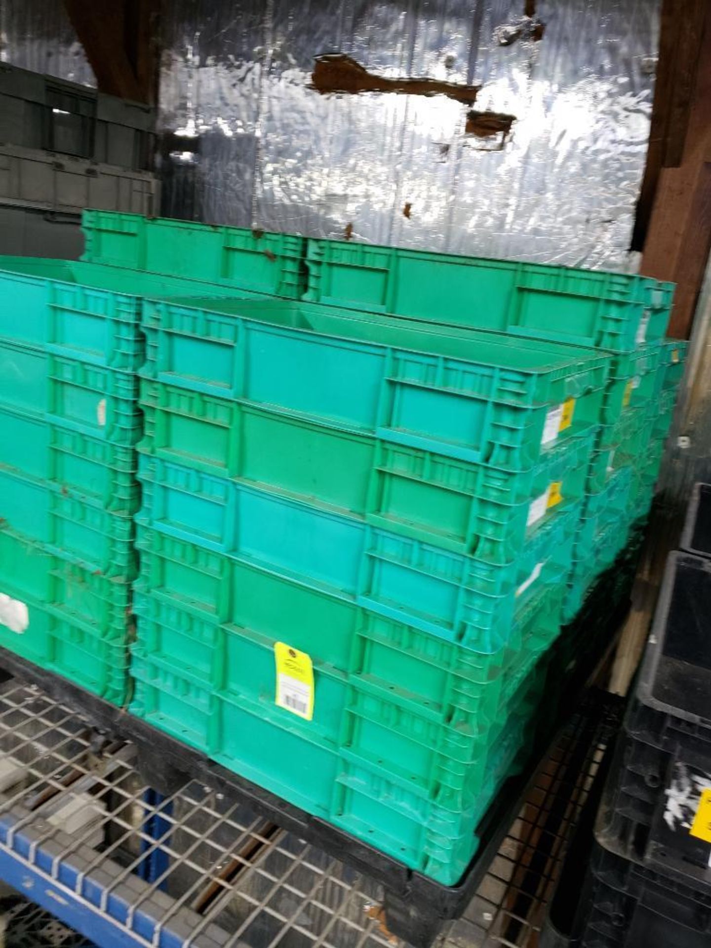 Pallet of plastic totes. - Image 2 of 2