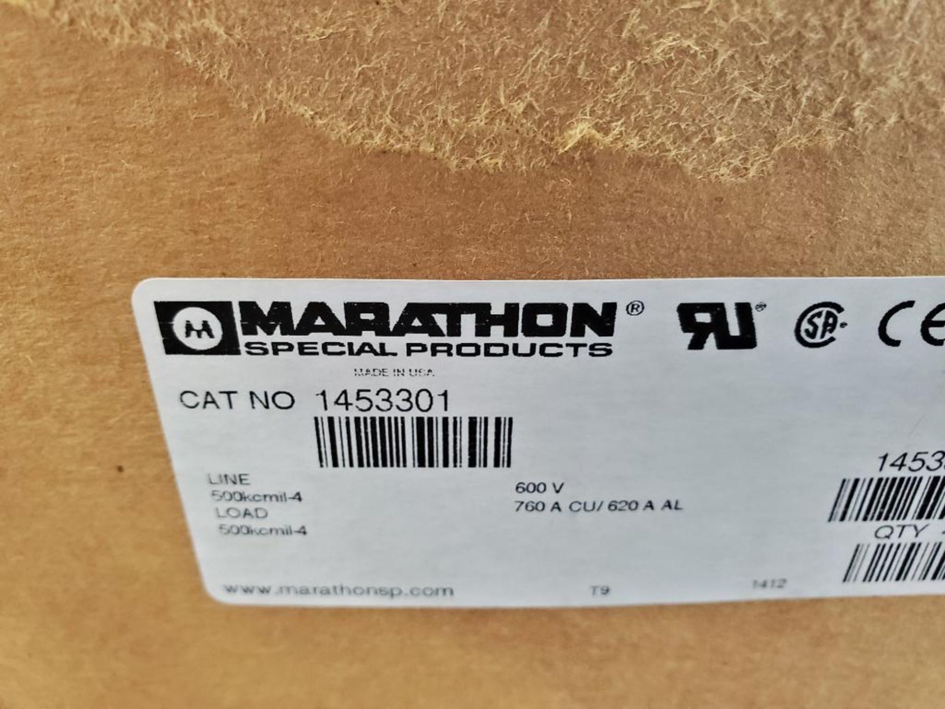 Qty 5 - Marathon power terminal block. Catalog 1453301. New in box. - Image 4 of 4