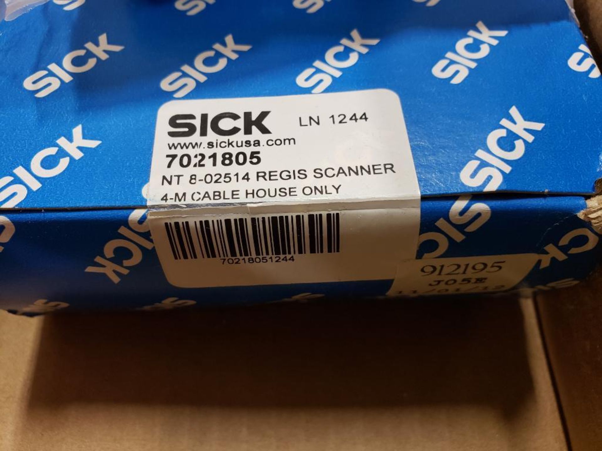 Sick regis scanner. Model NT8-02514, part number 7021805. New in box. - Image 2 of 2
