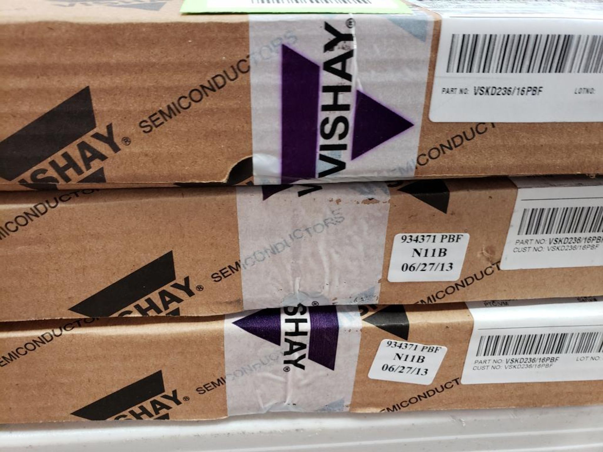 Qty 45 - Vishay semiconductor units. Part number VSKD236/16PBF. Boxed 15 per box bulk. New in box. - Image 2 of 3