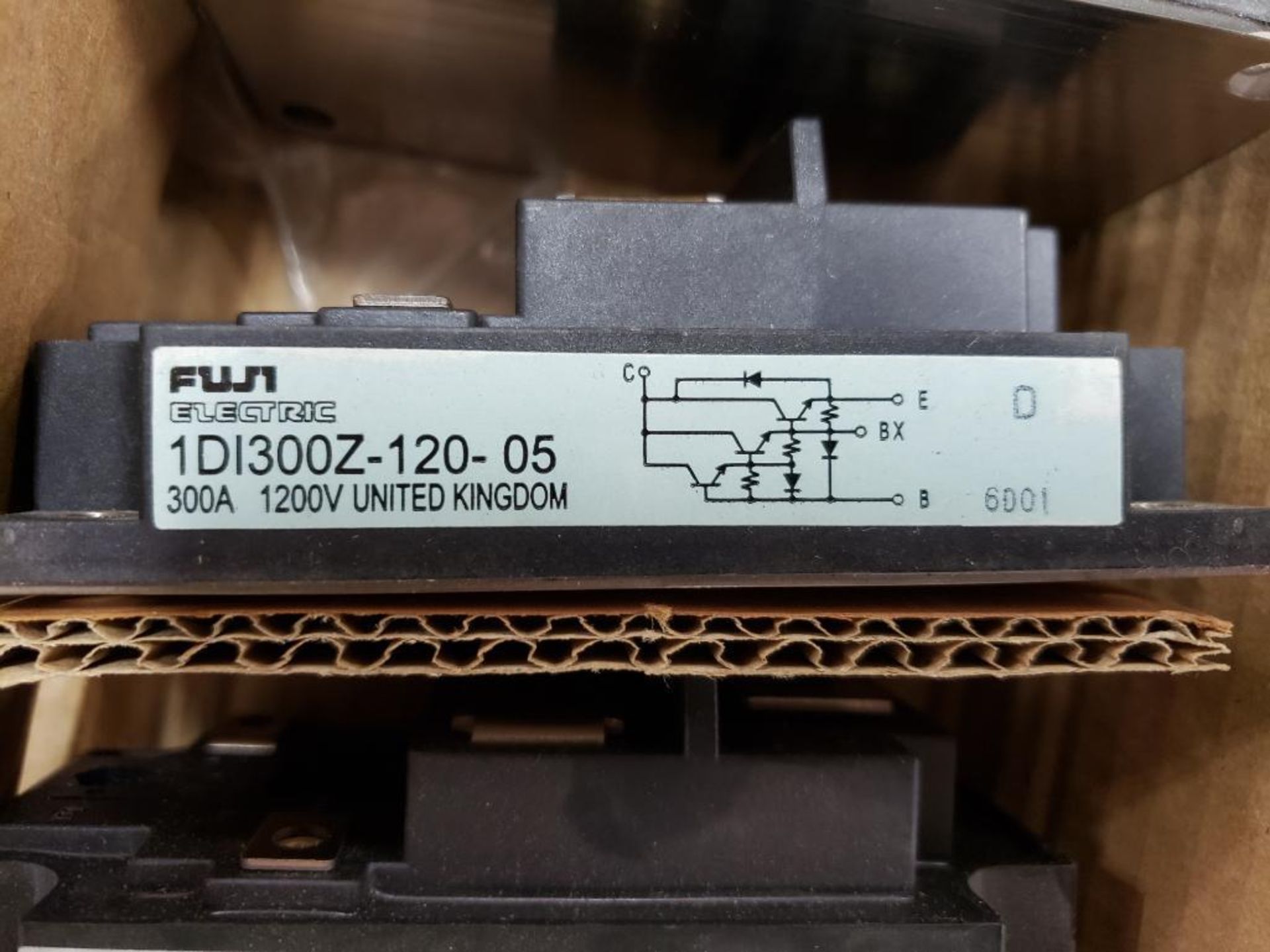 Qty 10 - Fuji Electric transistor module. Model 1DI300Z-120-05. New in bulk box. - Image 3 of 3