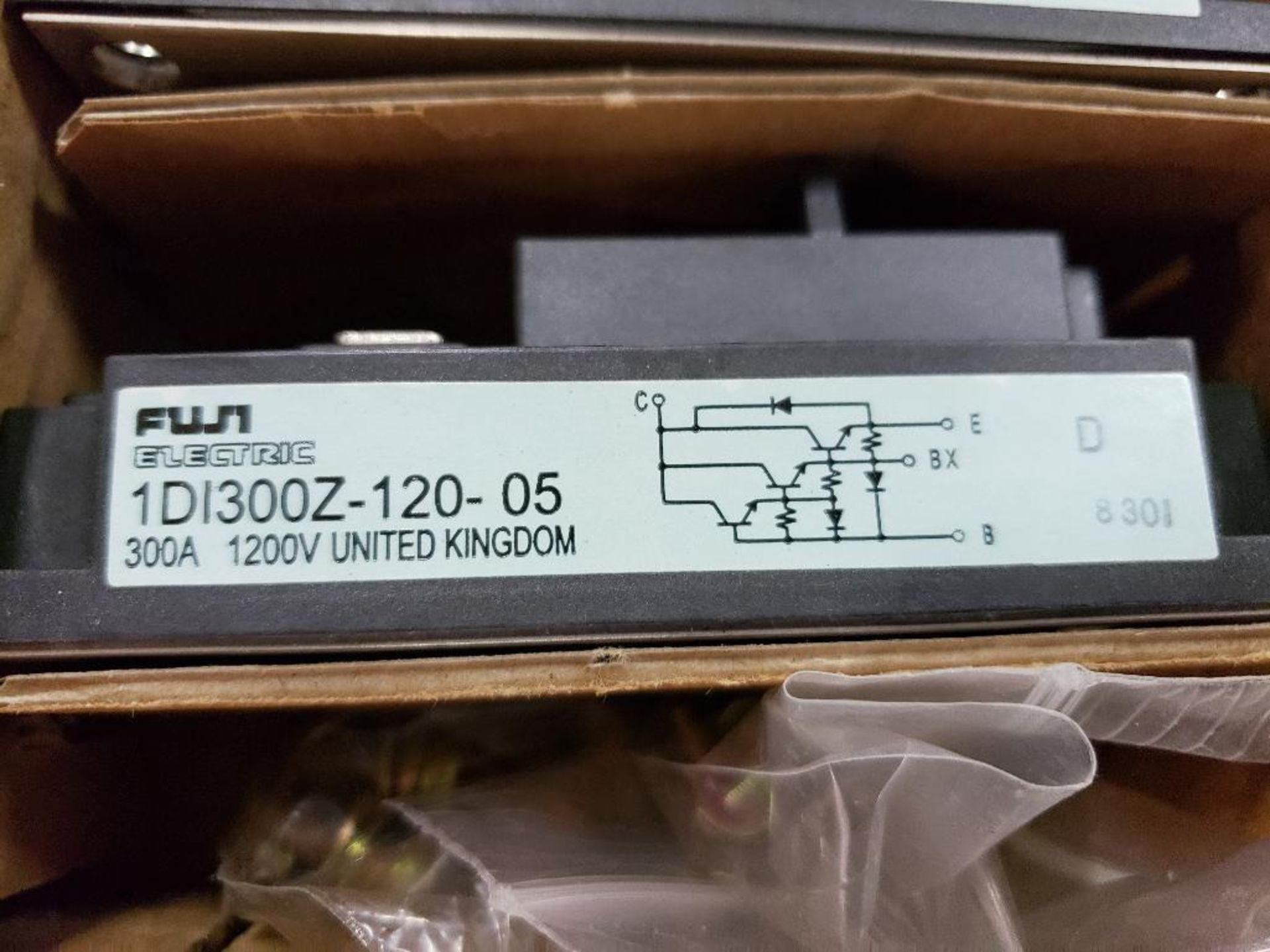 Qty 10 - Fuji Electric transistor module. Model 1DI300Z-120-05. New in bulk box. - Image 3 of 3
