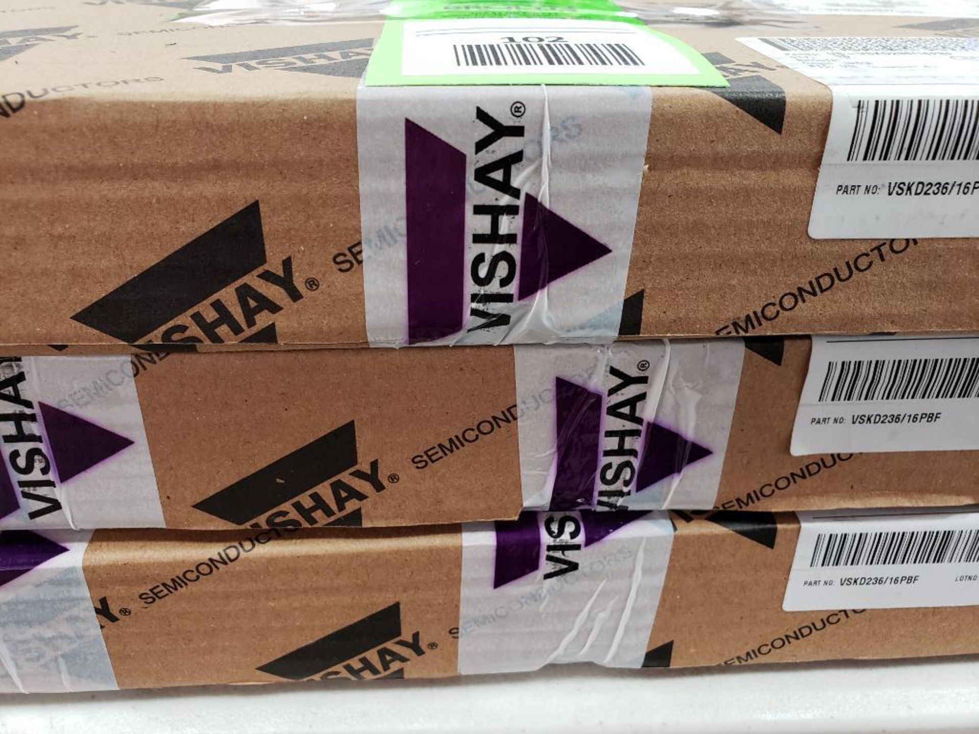 Qty 45 - Vishay semiconductor units. Part number VSKD236/16PBF. Boxed 15 per box bulk. New in box. - Image 2 of 3