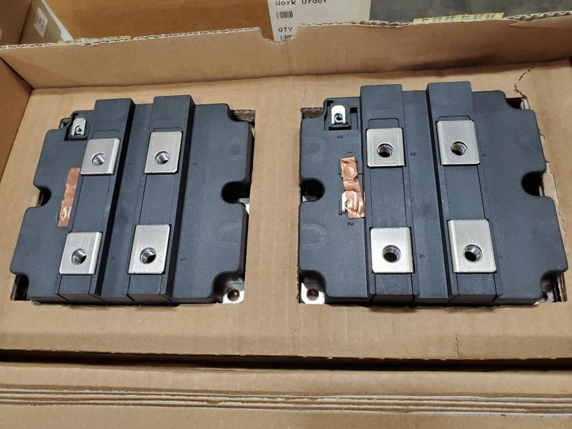 Qty 6 - Infineon semiconductor units. Part number FZ1600R17HP4. Boxed 2 per box bulk. New in box. - Image 2 of 3
