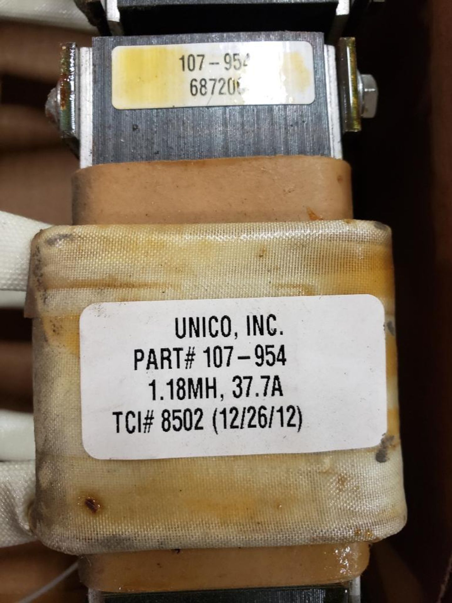 Qty 4 - TCI inductor part number 8502. 230v DC. New as pictured. - Image 3 of 3