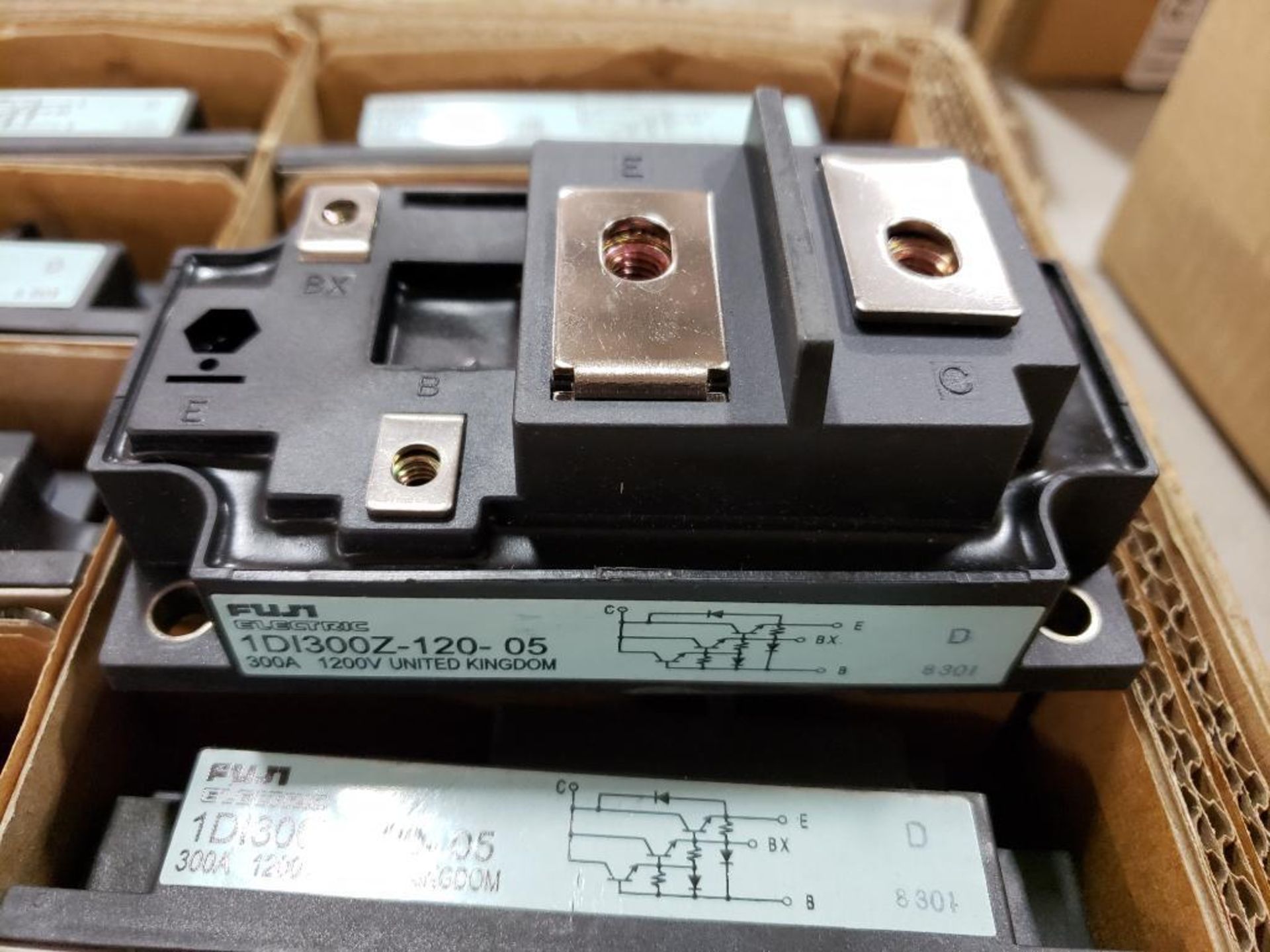 Qty 10 - Fuji Electric transistor module. Model 1DI300Z-120-05. New in bulk box. - Image 2 of 3