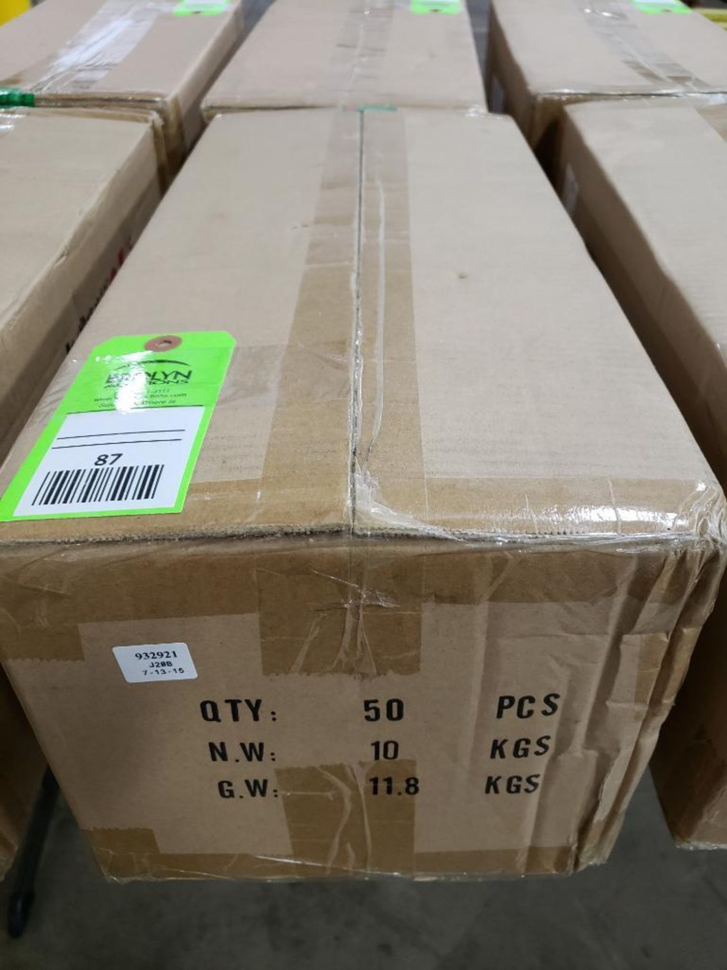 Qty 50 - Mechatronics muffin fan. Model MD9238X24B-FSR. New in bulk box.