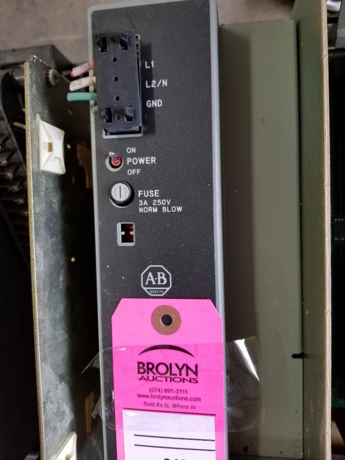 Allen Bradley PLC rack as pictured. - Image 7 of 7
