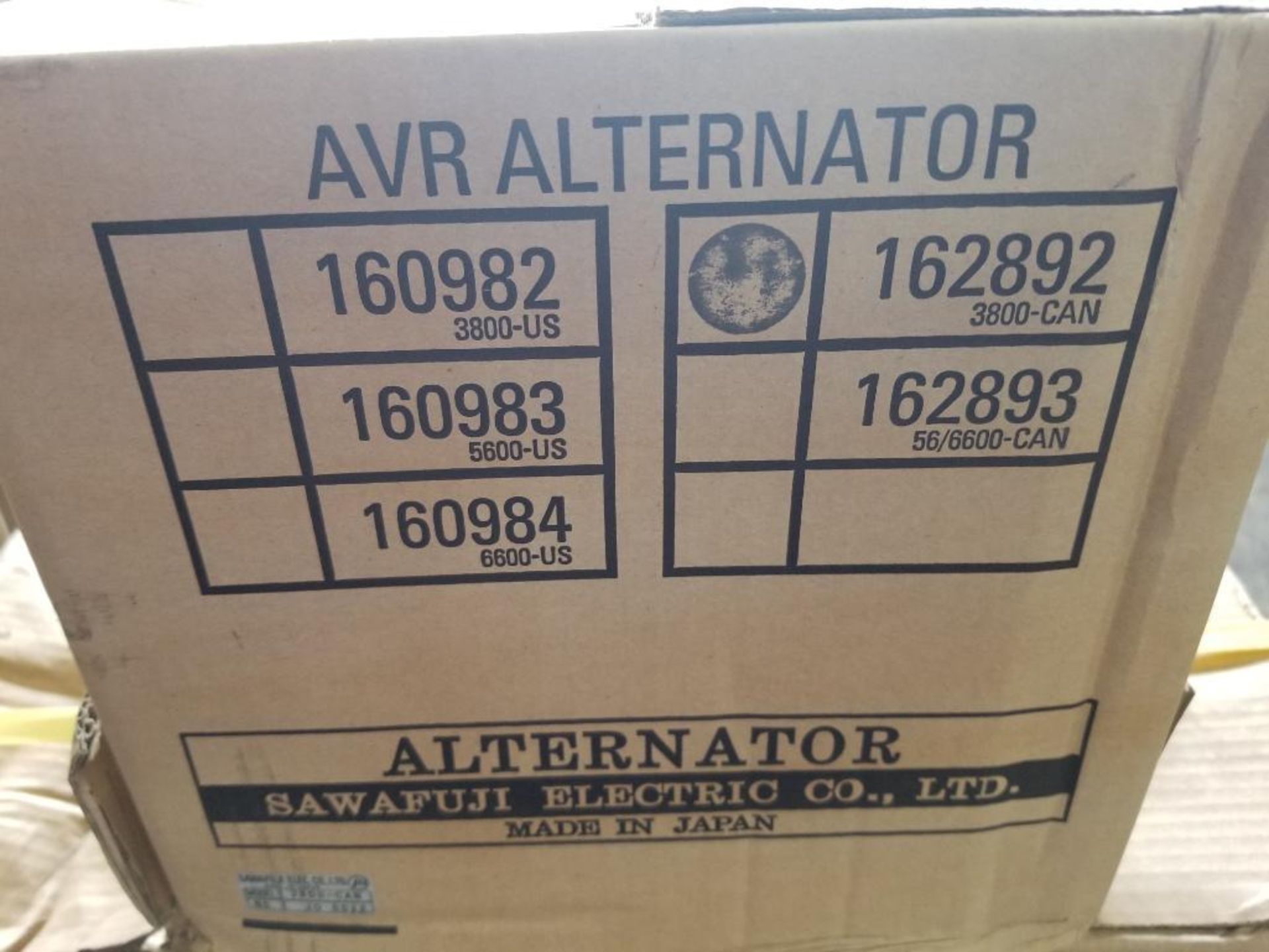 Qty 3 - Sawafuji Alternator model 162892. 3800-CAN generator head. New in boxes as pictured. - Image 2 of 2