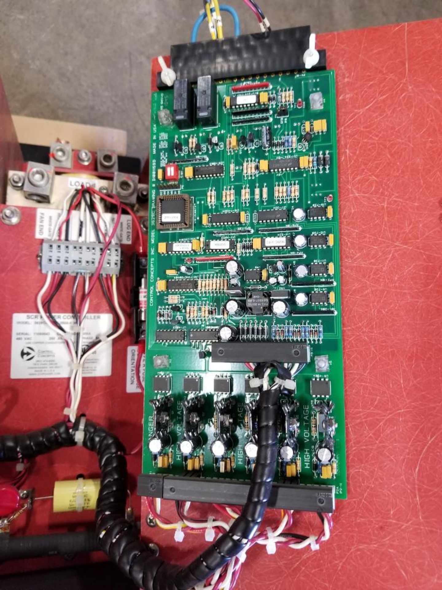 Concept Controls SCR controller. Model 3629C. - Image 3 of 4