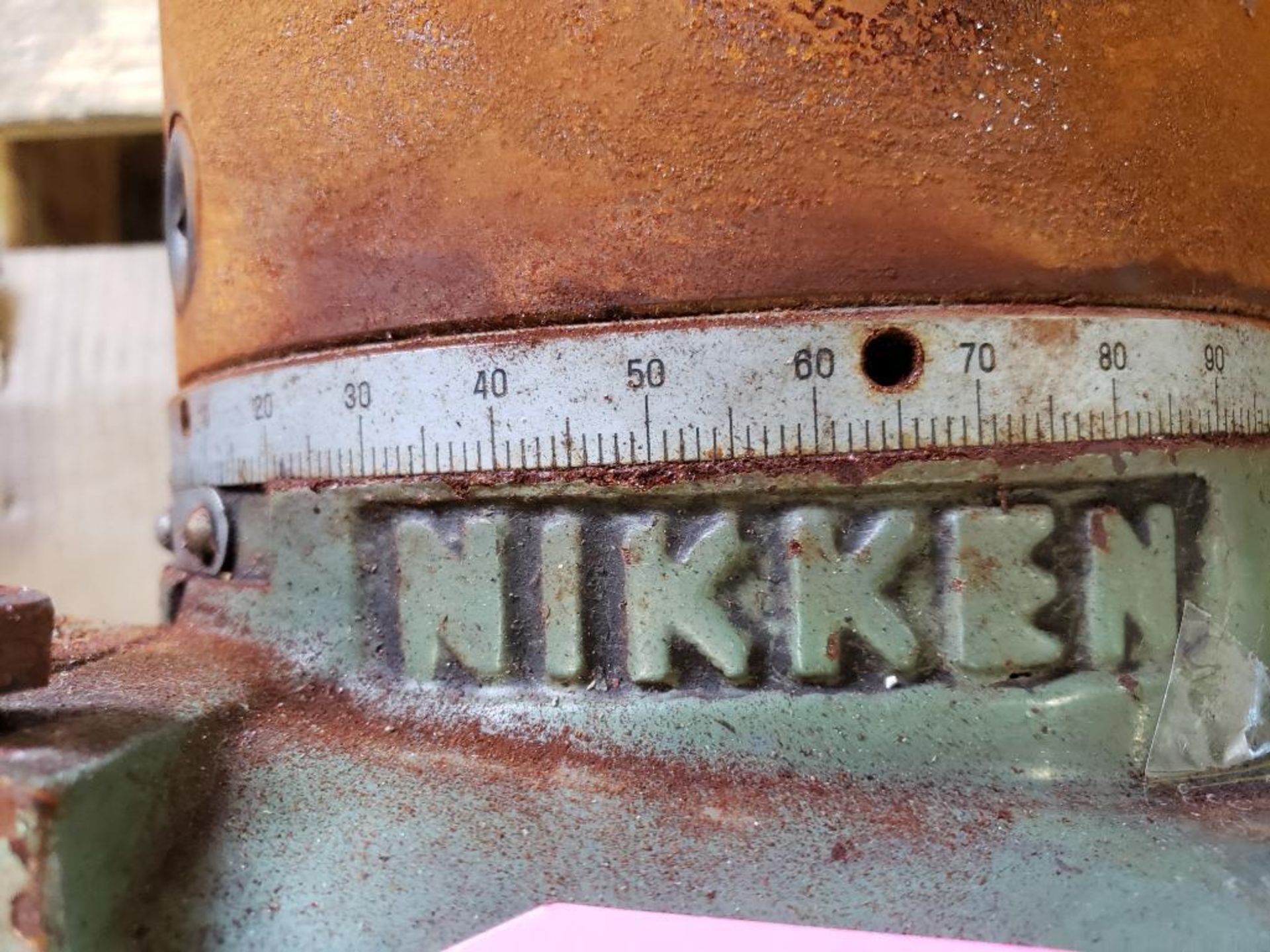 Nikken rotary chuck. - Image 7 of 7