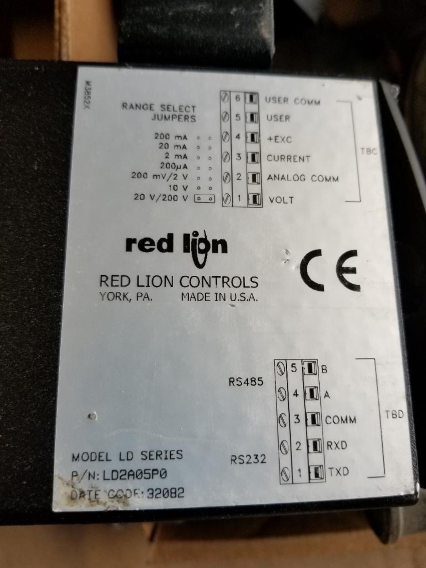Qty 3 - Red Lion controls part number LD2A05P0. - Image 3 of 4