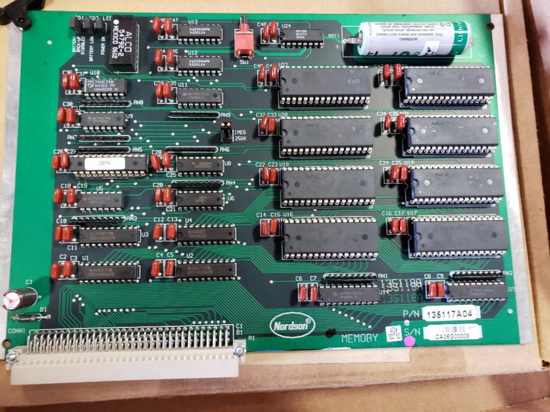 Nordson control board. Part number 135117A04. New in box. - Image 2 of 3