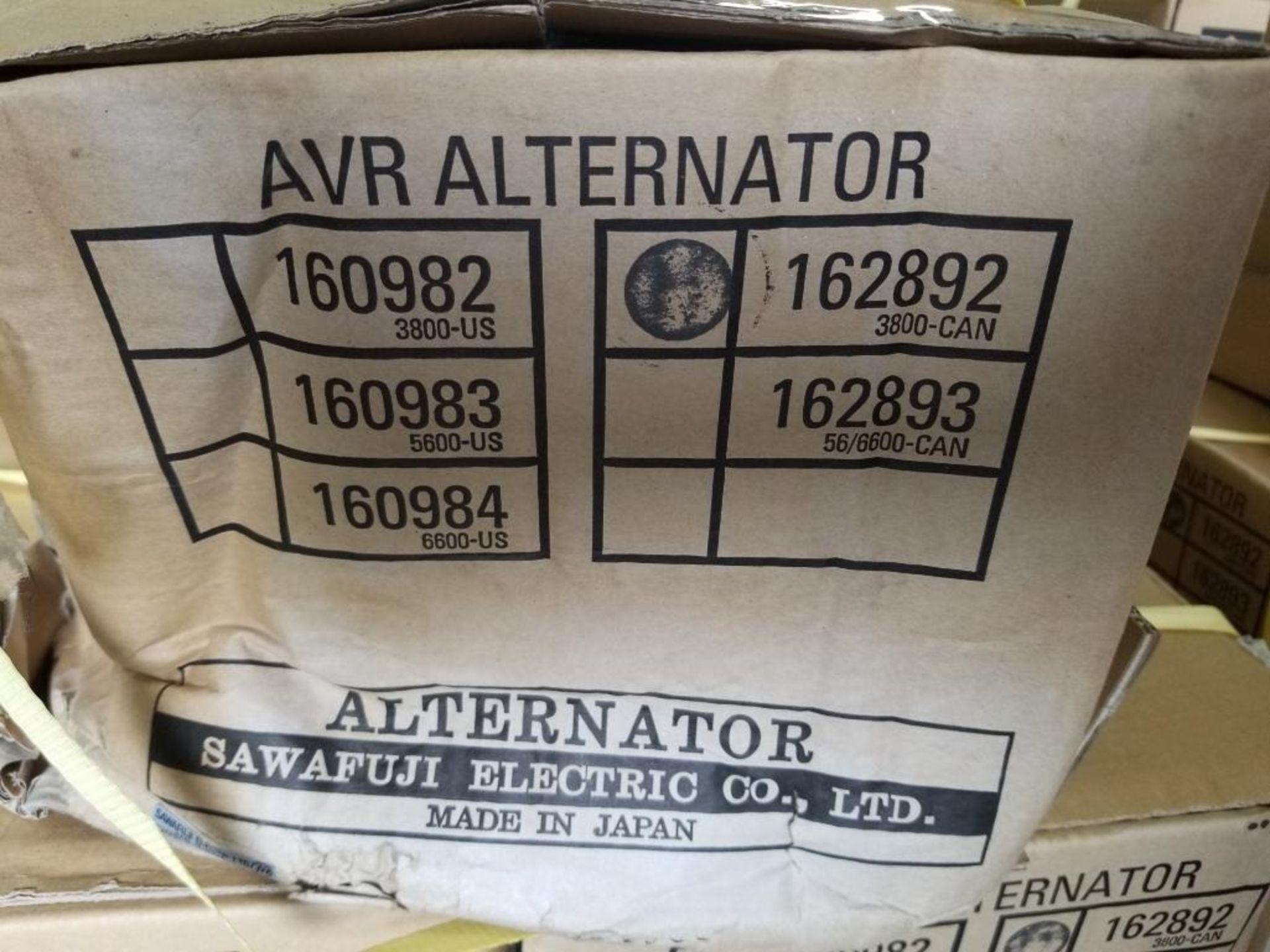 Qty 3 - Sawafuji Alternator model 162892. 3800-CAN generator head. New in boxes as pictured. - Image 2 of 2