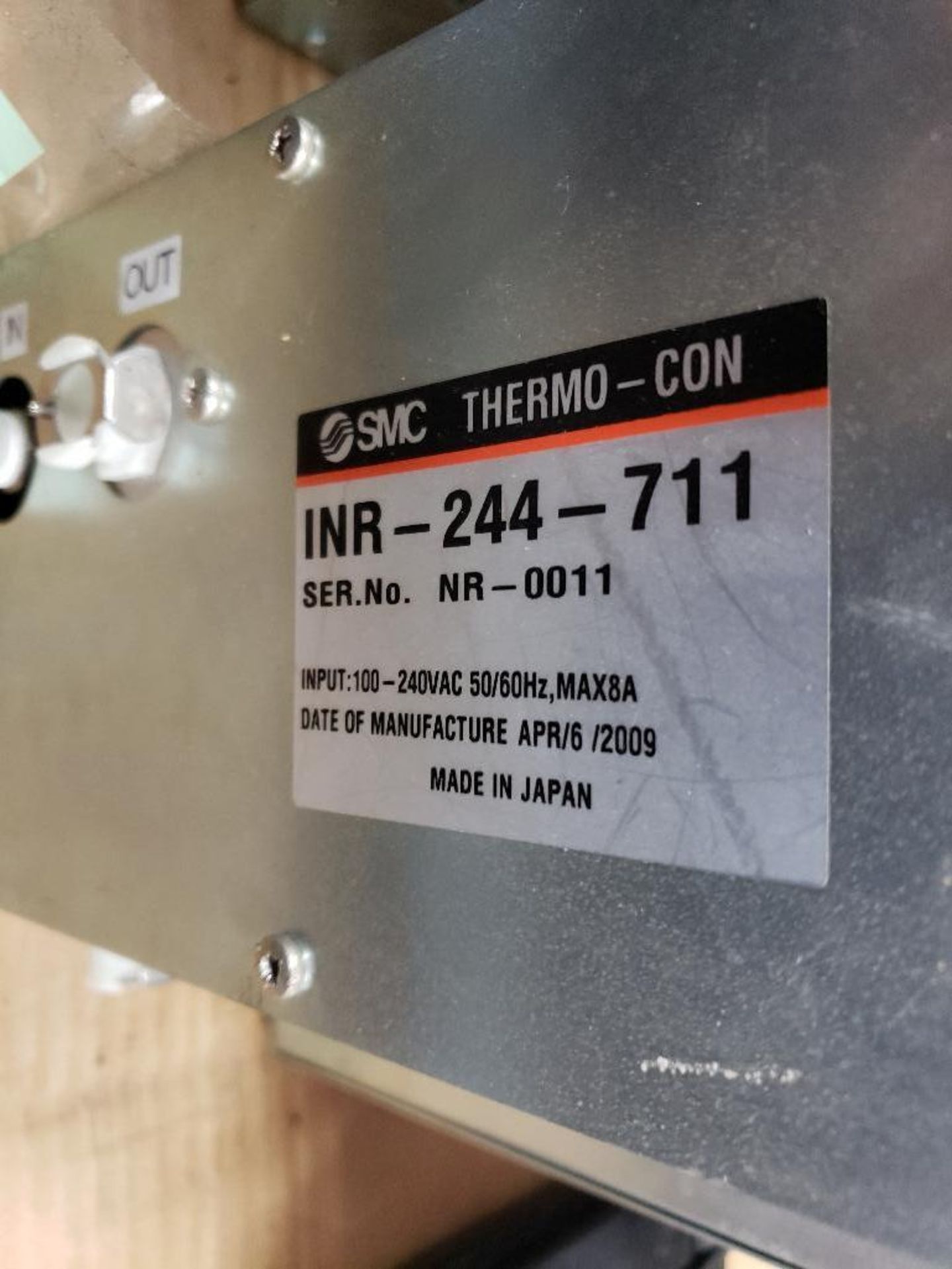 SMC Thermo-Con controller. Model INR-244-711. - Image 4 of 4