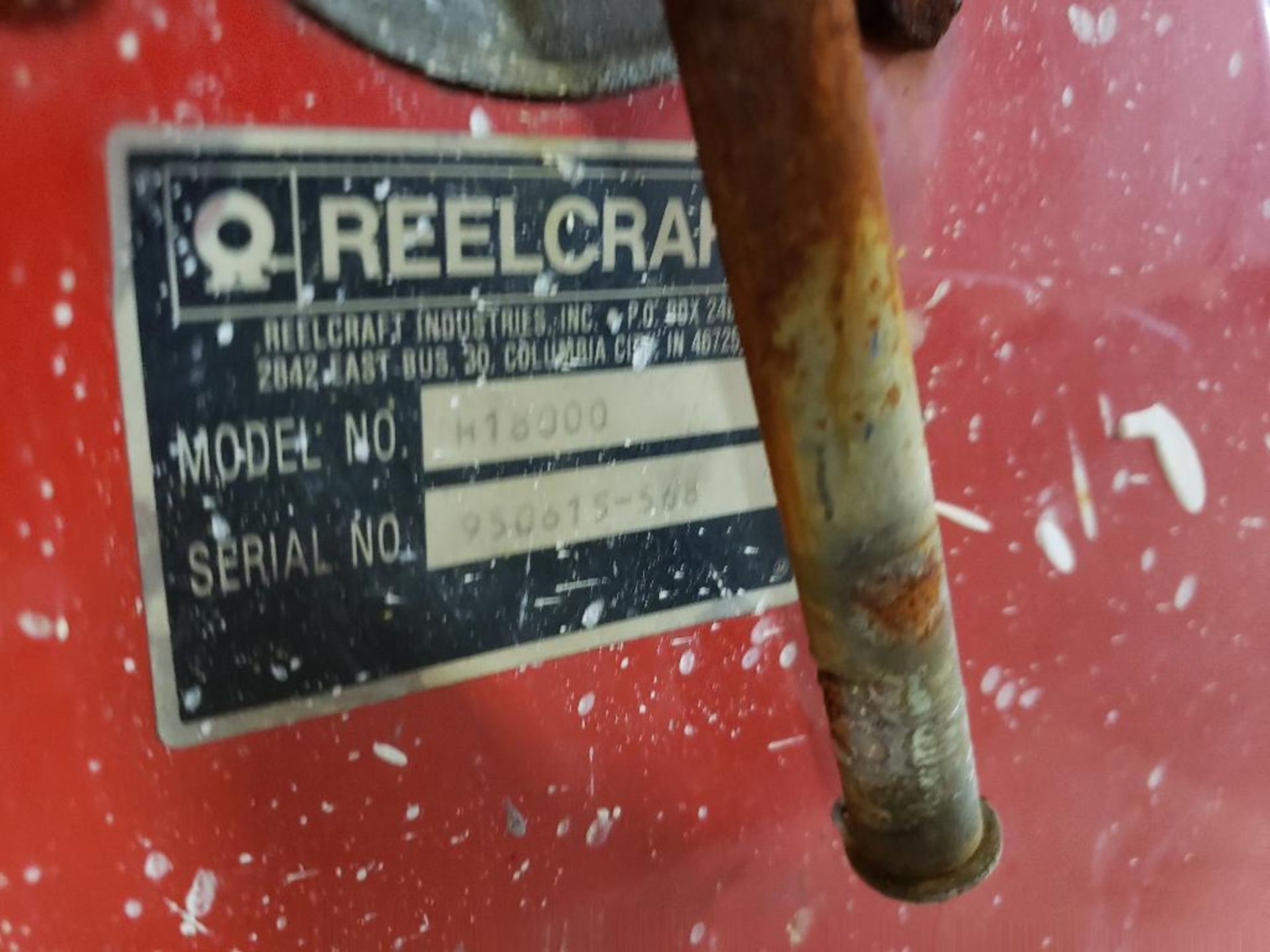 Reelcraft pneumatic hose reel. - Image 2 of 2