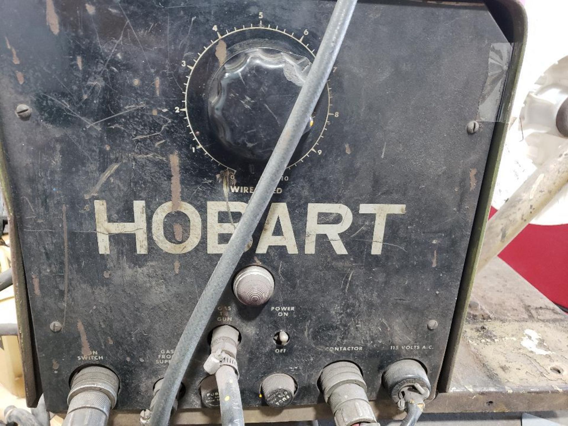 Hobart welder. Model RC-256. 200amp with MIGARC welding head. MOdel AGH-27. - Image 2 of 10