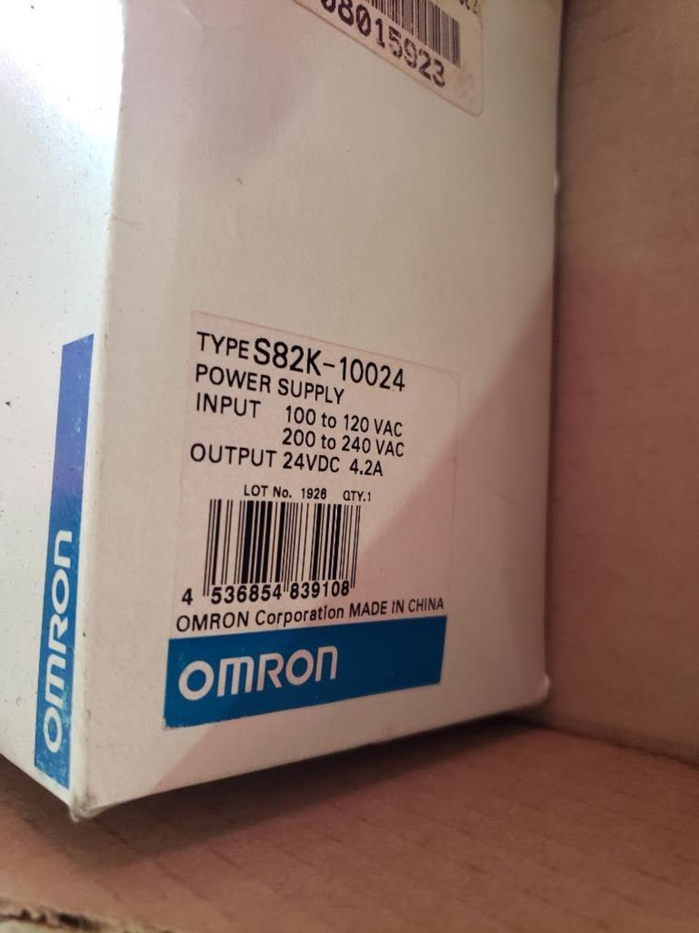 Omron power supply. Type S82K-10024. new in box. - Image 2 of 2