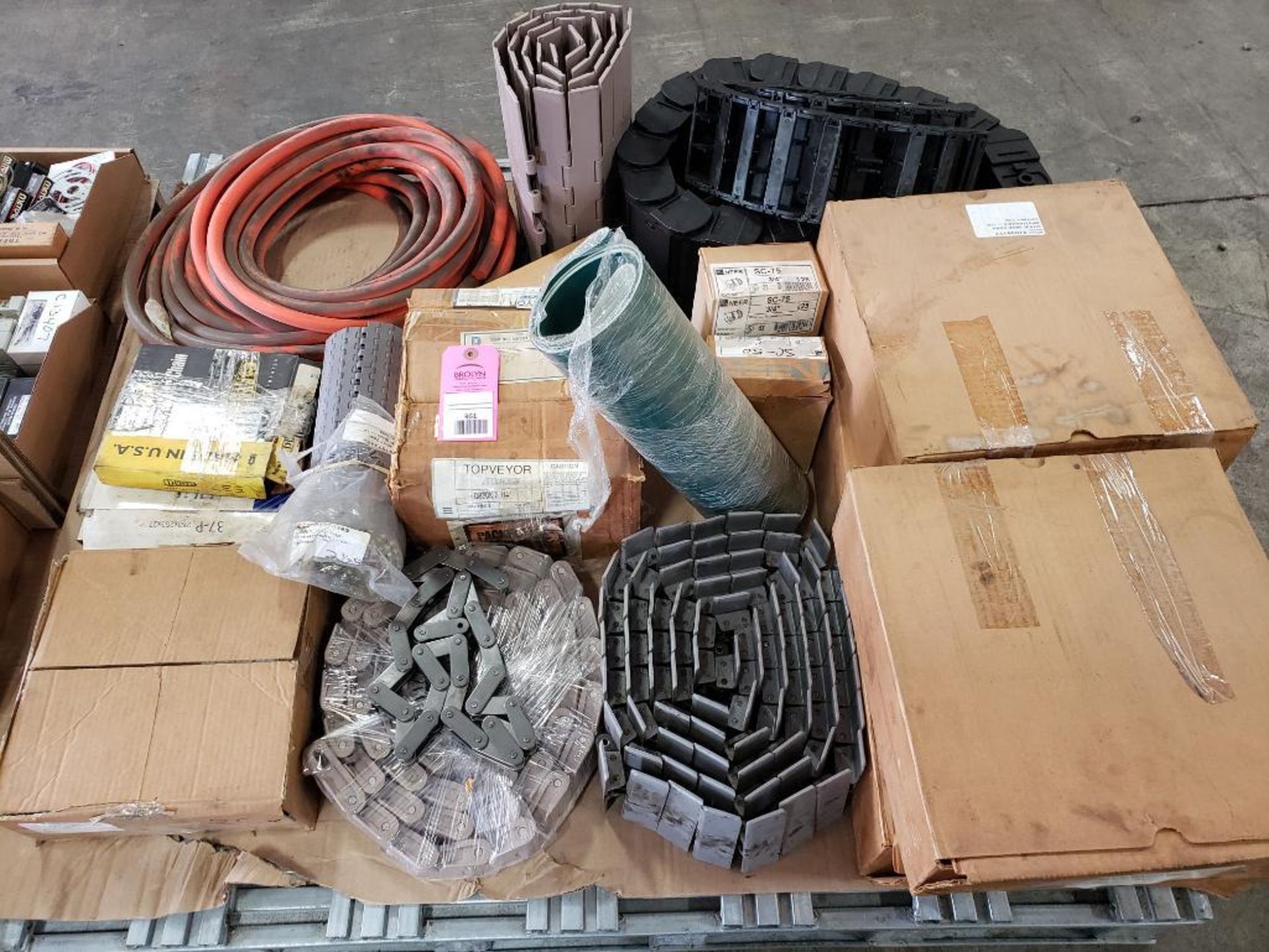 Pallet of assorted parts. Most new old stock.