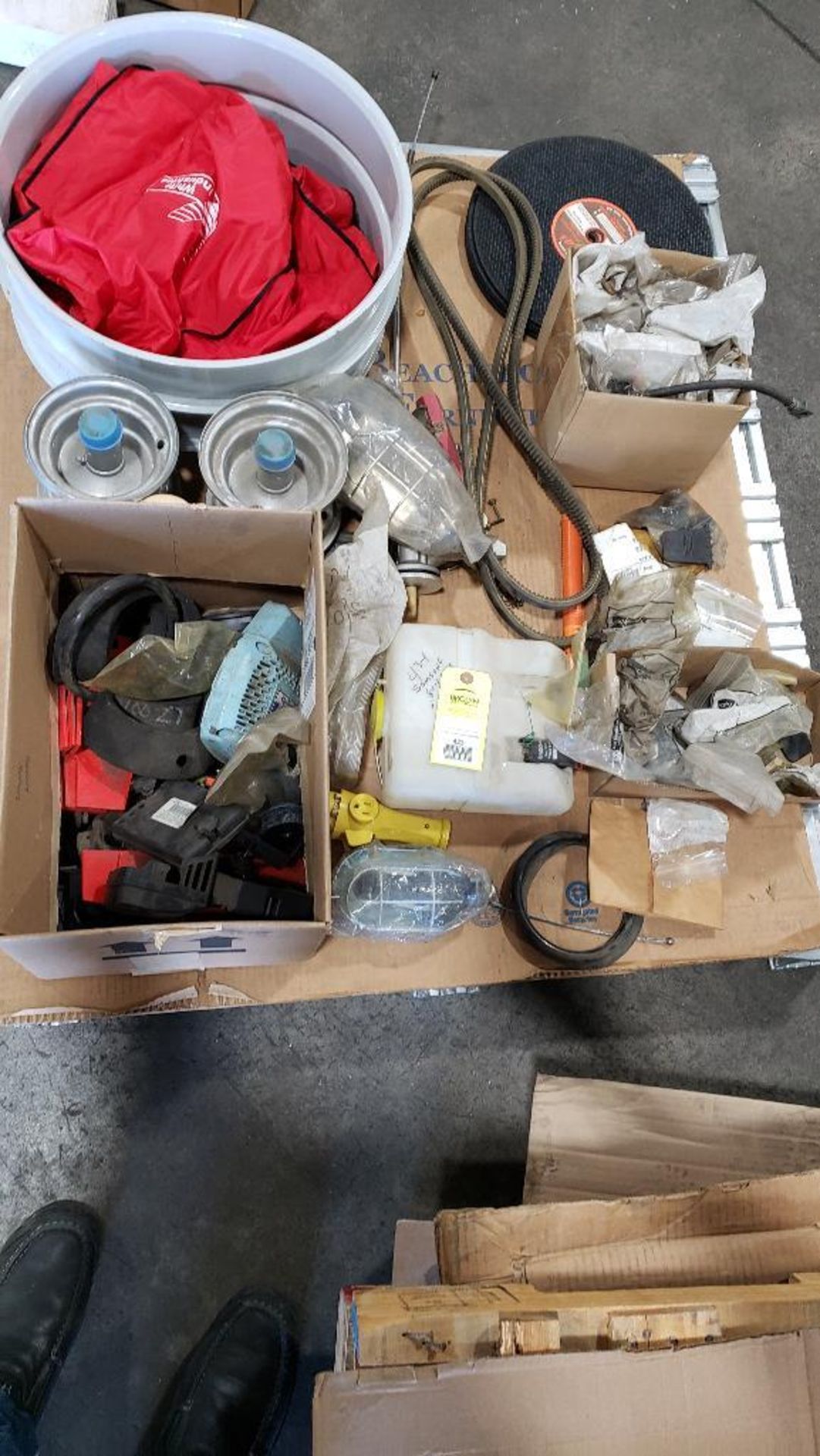 Pallet of assorted repair parts as pictured.
