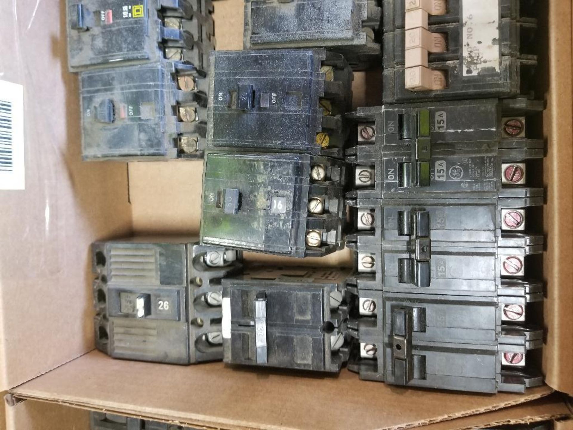 Large assortment of breakers. As pictured. - Image 2 of 3