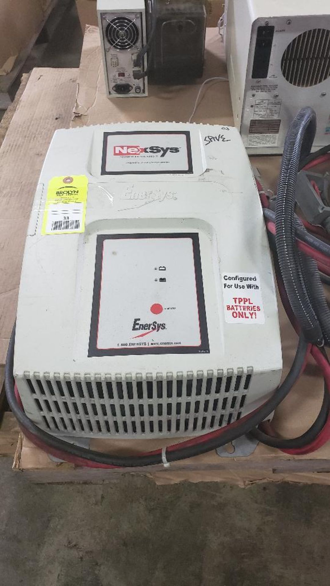 EnerSys NexSys 24v battery charger. 875aH, 12 cell. 480v 3 phase input.
