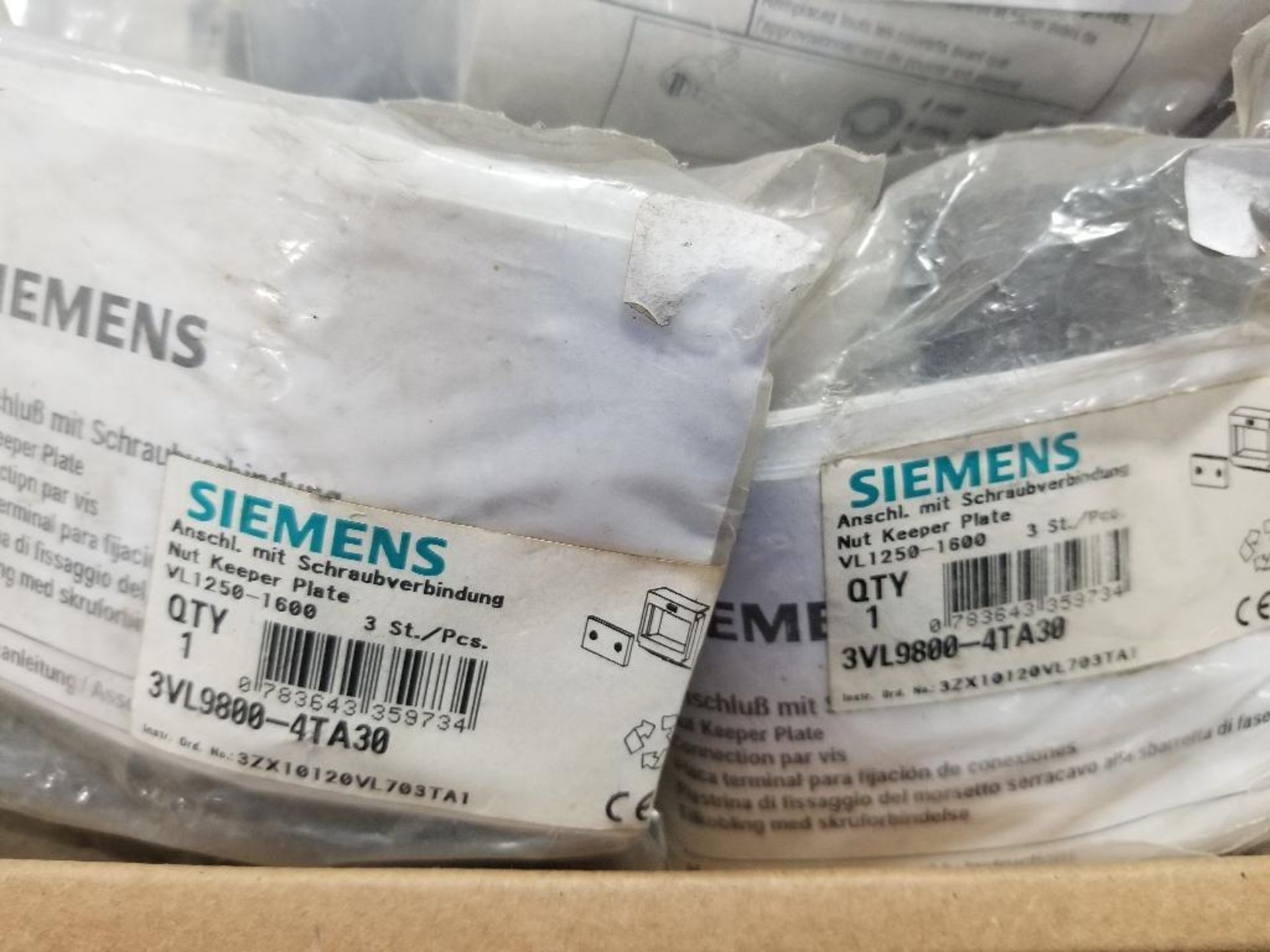 Large qty of Siemens parts. New in package. - Image 3 of 4