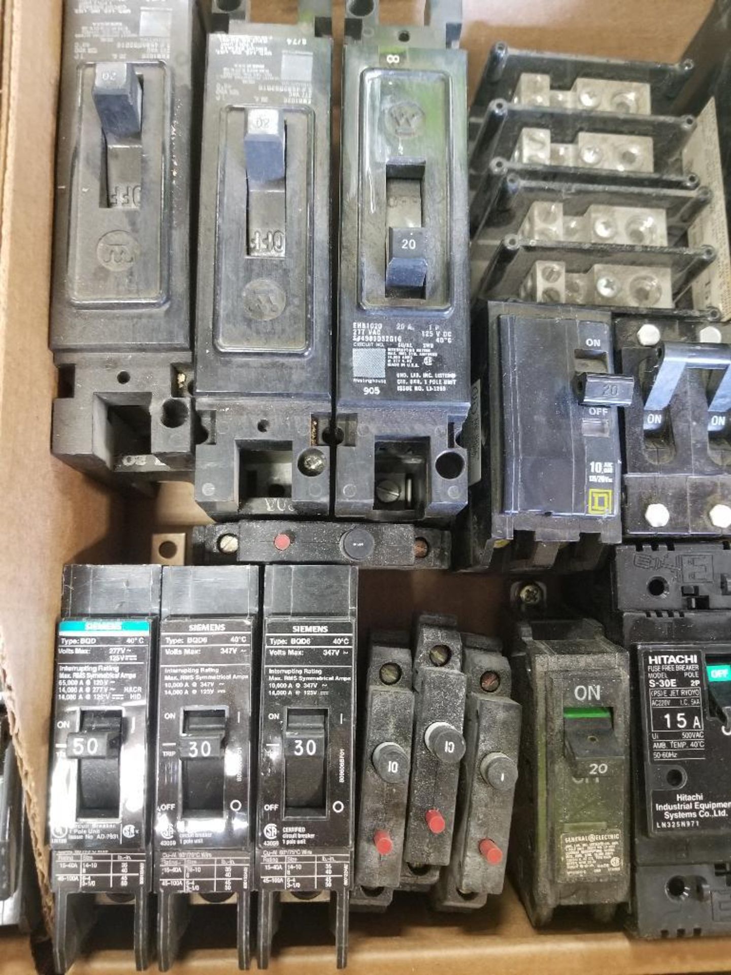 Large assortment of breakers. As pictured. - Image 4 of 4