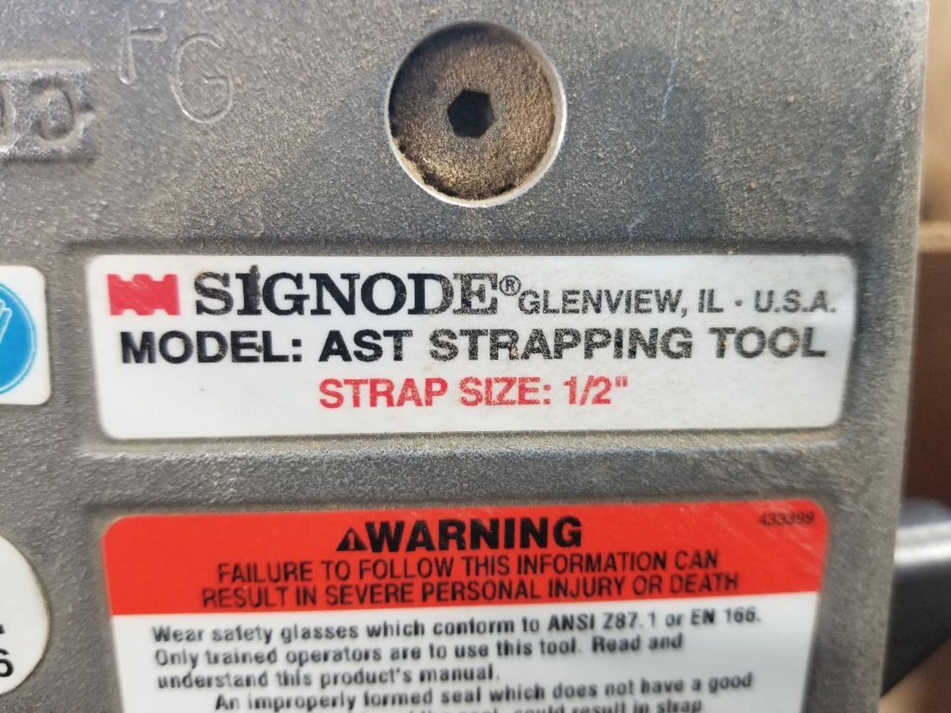 Signode AST 1/2" banding strapping tool. - Image 3 of 4