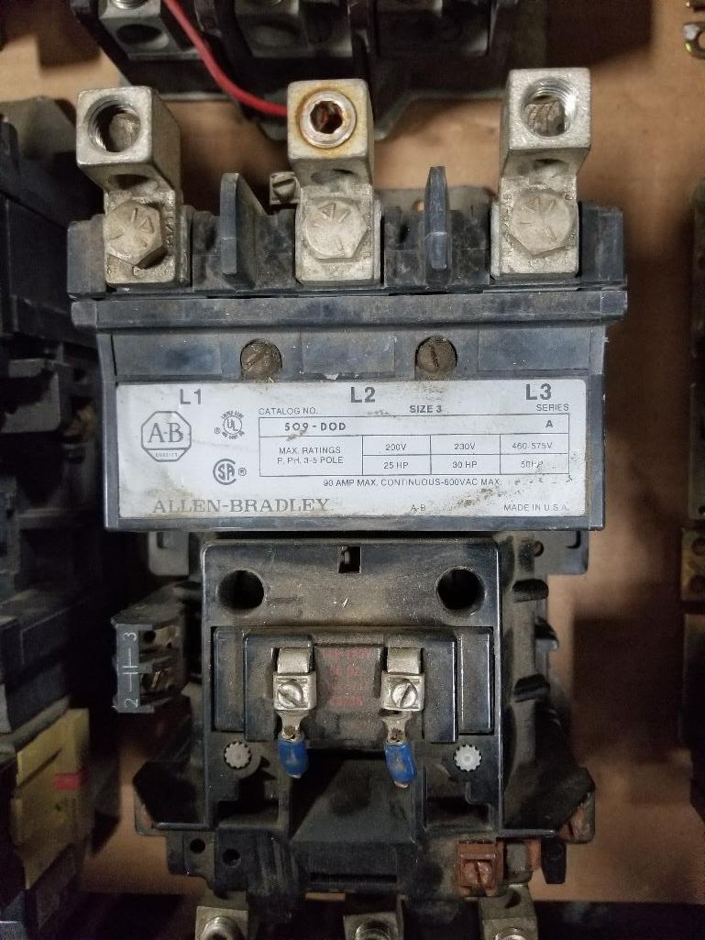 Large qty of assorted contactors. - Image 7 of 12