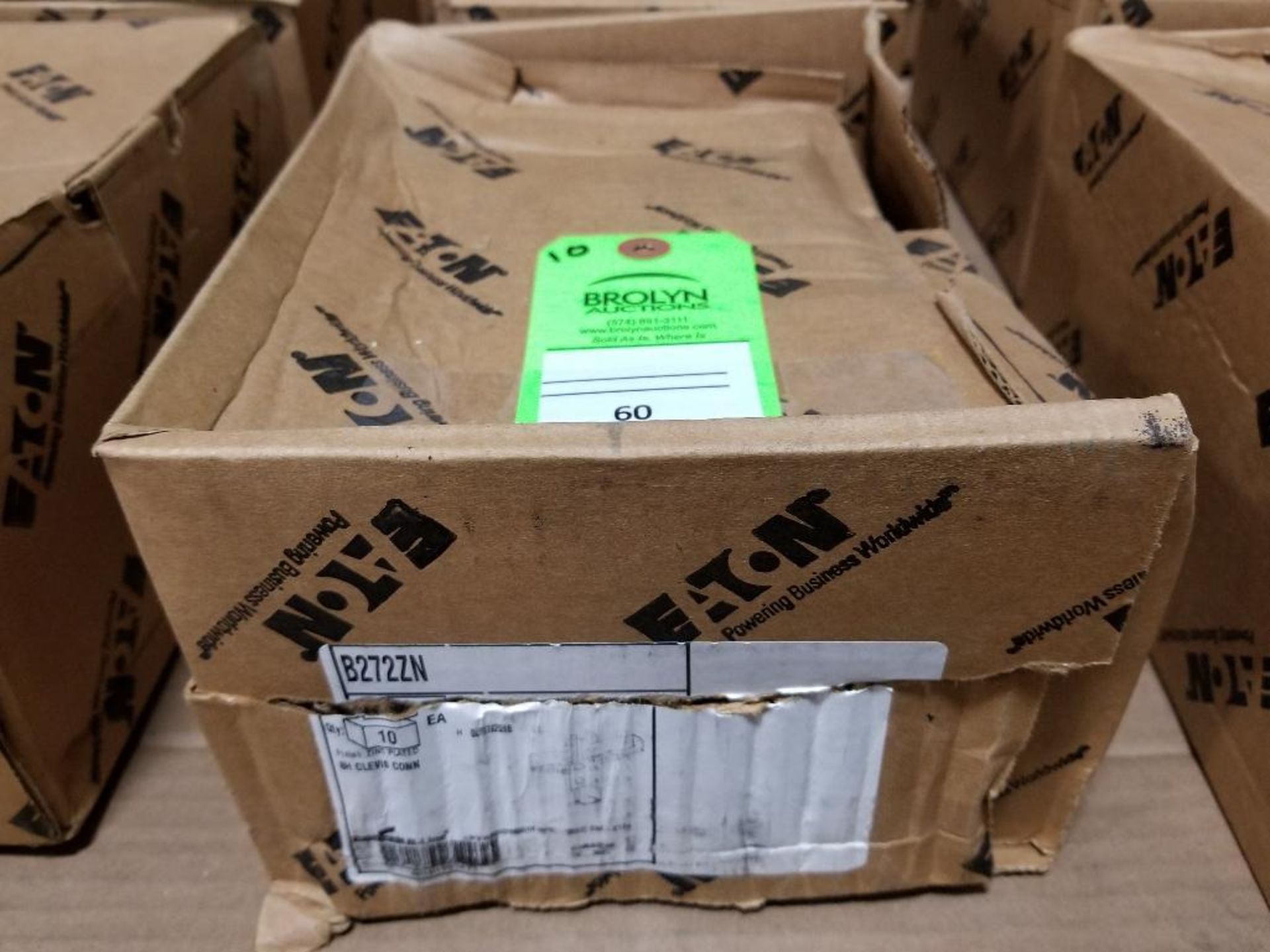 Qty 10 - Eaton connector. New in bulk box.