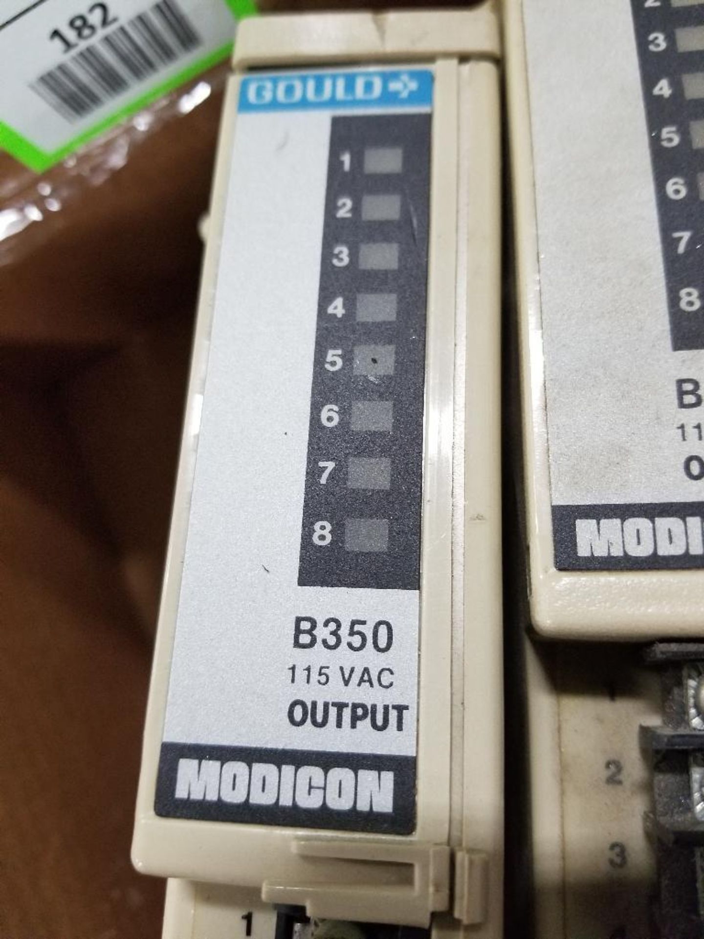 Qty 2 - Gould Modicon control modules. - Image 2 of 5