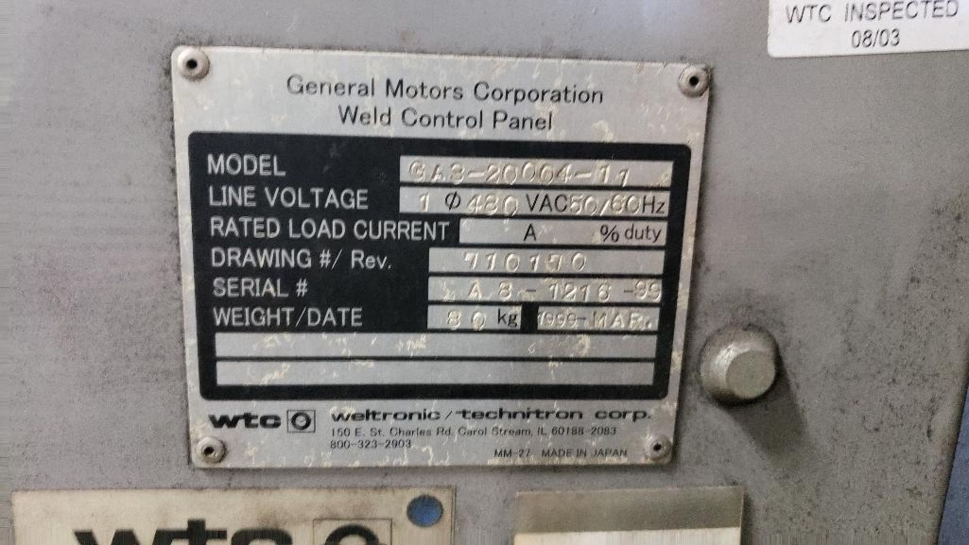 (Parts/Repairable) Fanuc R-J2 controller. - Image 10 of 10