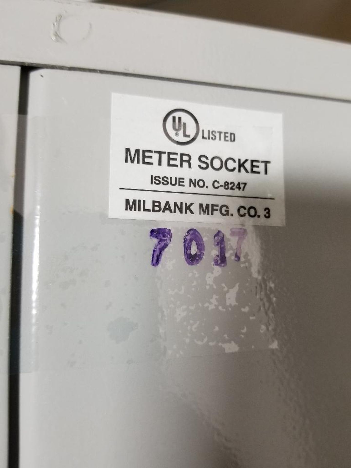 Milbank meter socket. New. - Image 2 of 2