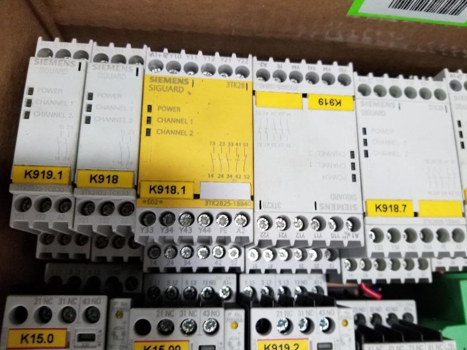 Large qty of contactors and controls. - Image 2 of 7