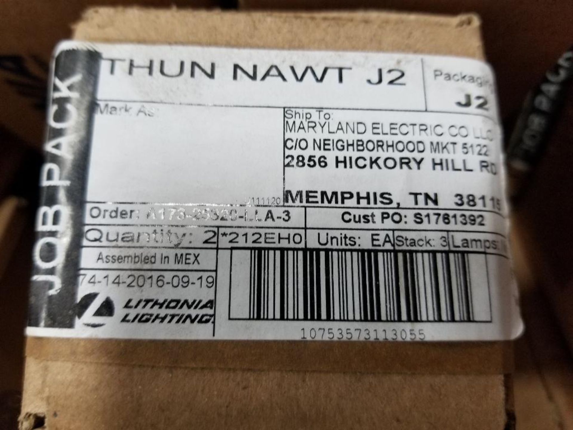 Qty 10 - Lithonia lighting. New in box. - Image 2 of 3