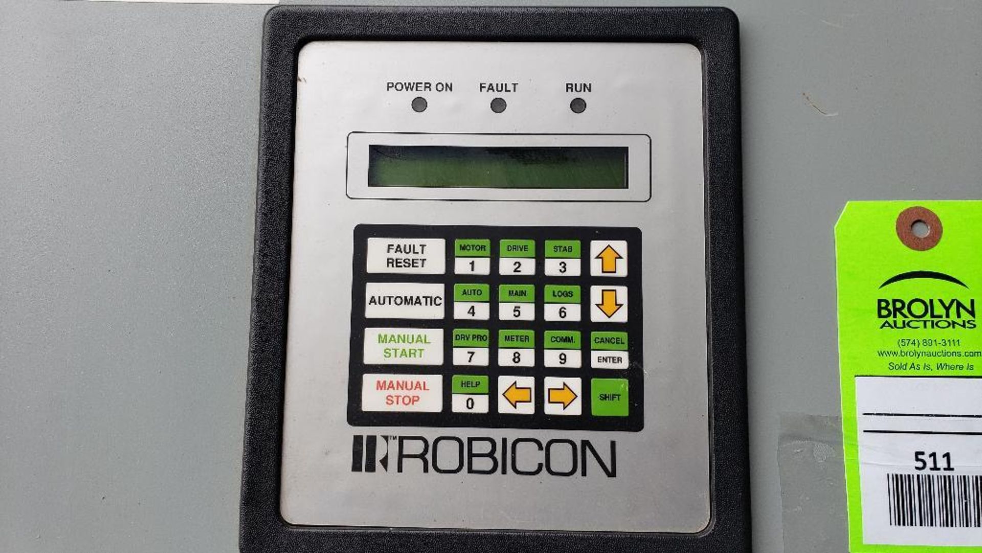 10hp Robicon VFD drive. Part number P457902. Model ID-454GT. - Image 3 of 8