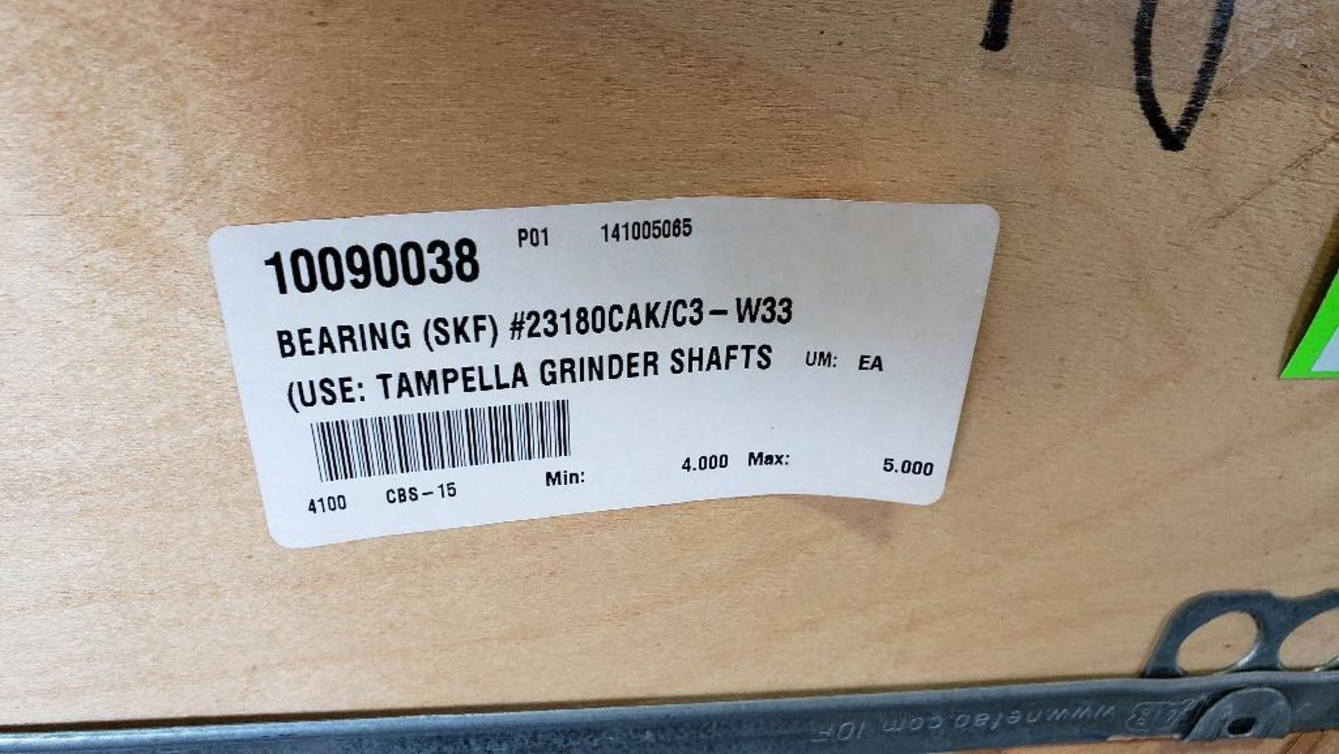 SKF super precision large capacity bearing. Part number 23180 CA/C083-W507. New in crate. - Image 4 of 6