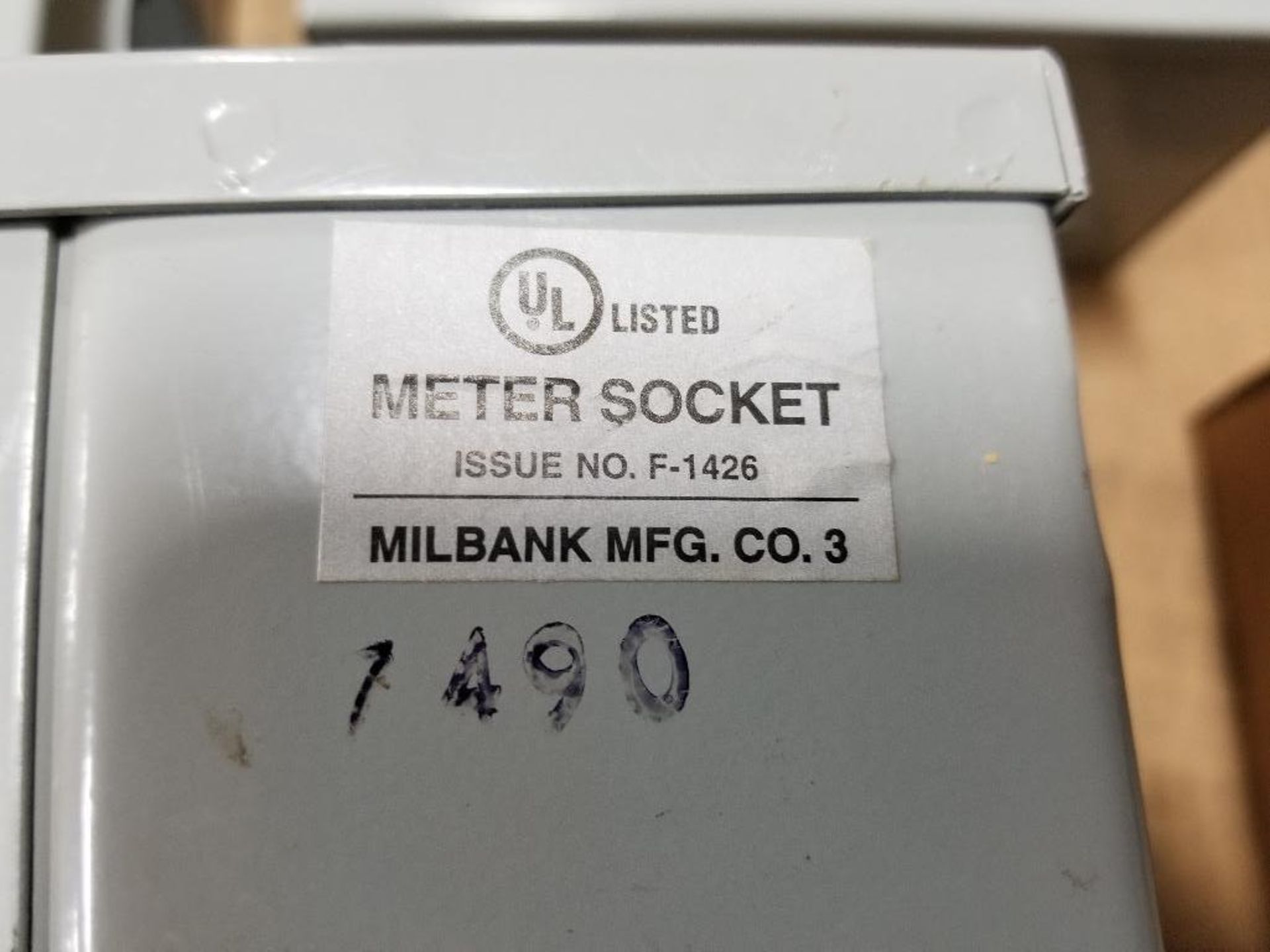 Milbank meter socket. New. - Image 2 of 3