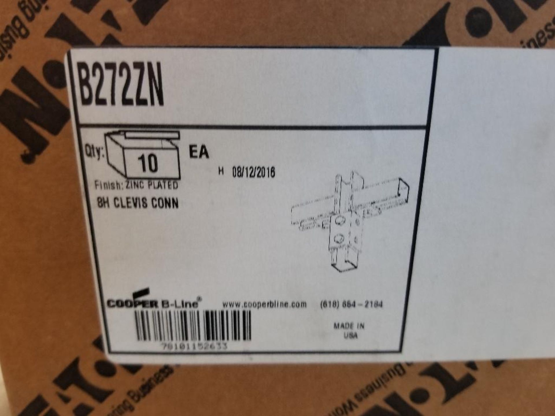Qty 10 - Eaton connector. New in bulk box. - Image 2 of 2