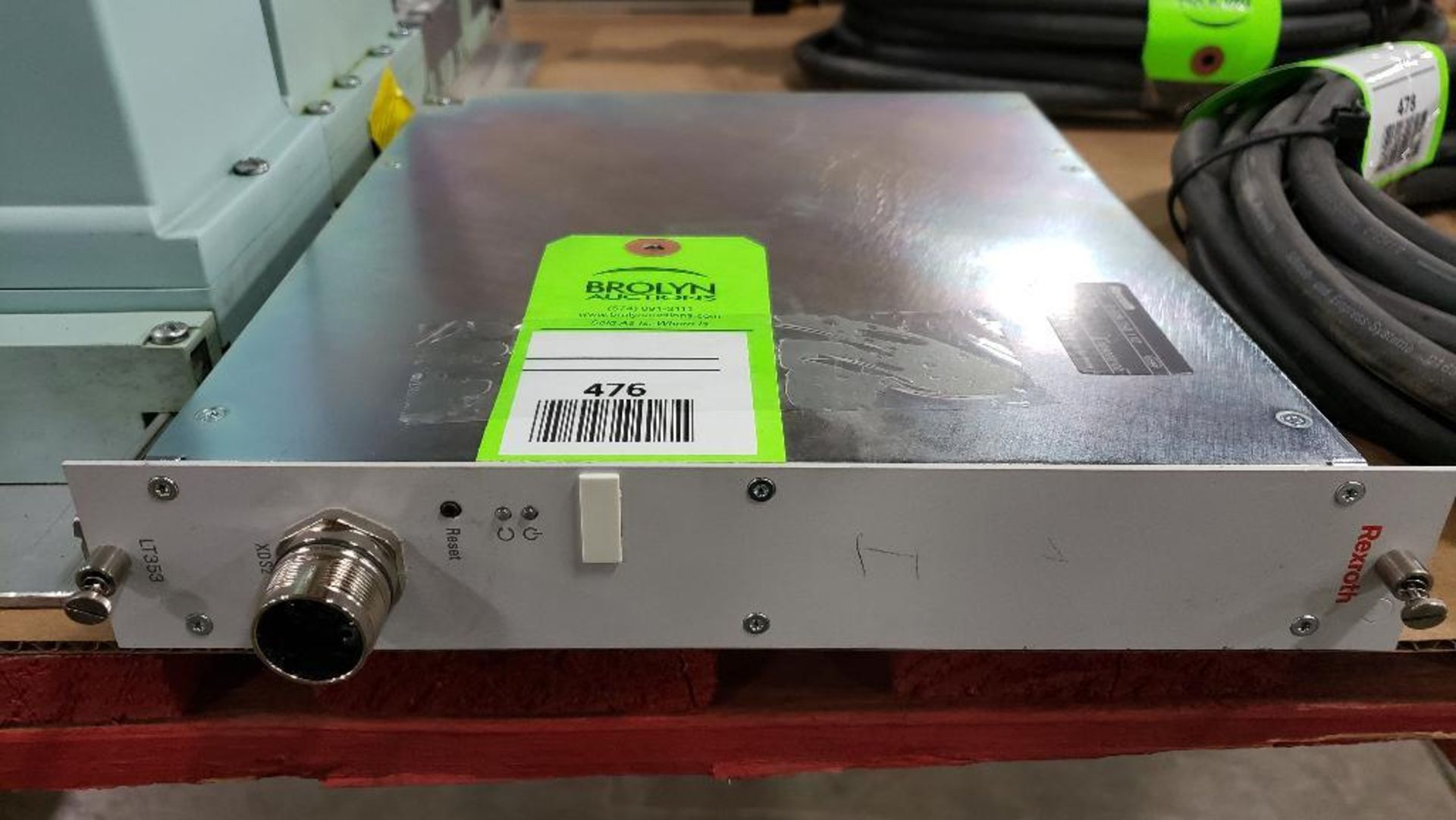 Rexroth nutrunner controller. Part number 0-608-750-112. Type LT353.