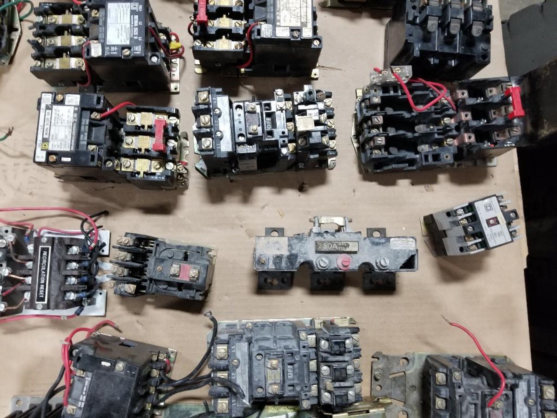 Large qty of assorted contactors. - Image 6 of 8