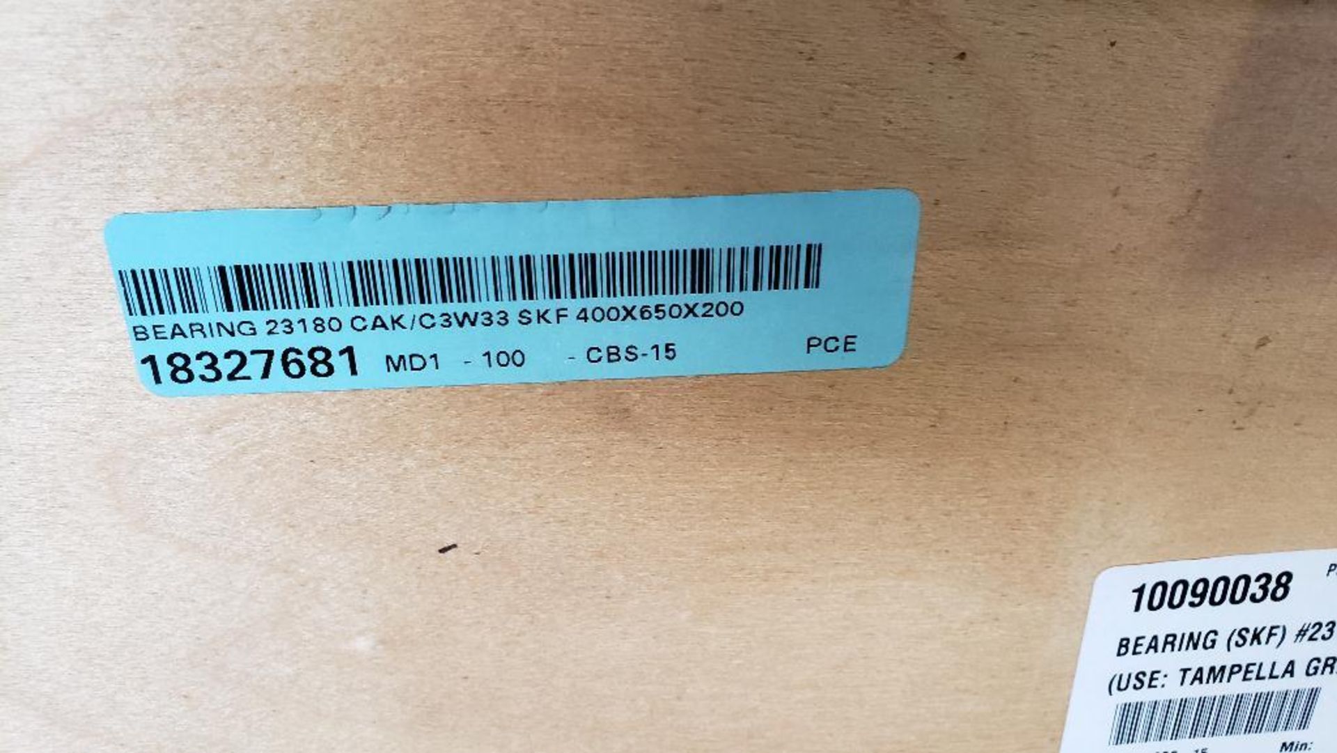 SKF super precision large capacity bearing. Part number 23180 CA/C083-W507. New in crate. - Image 3 of 6