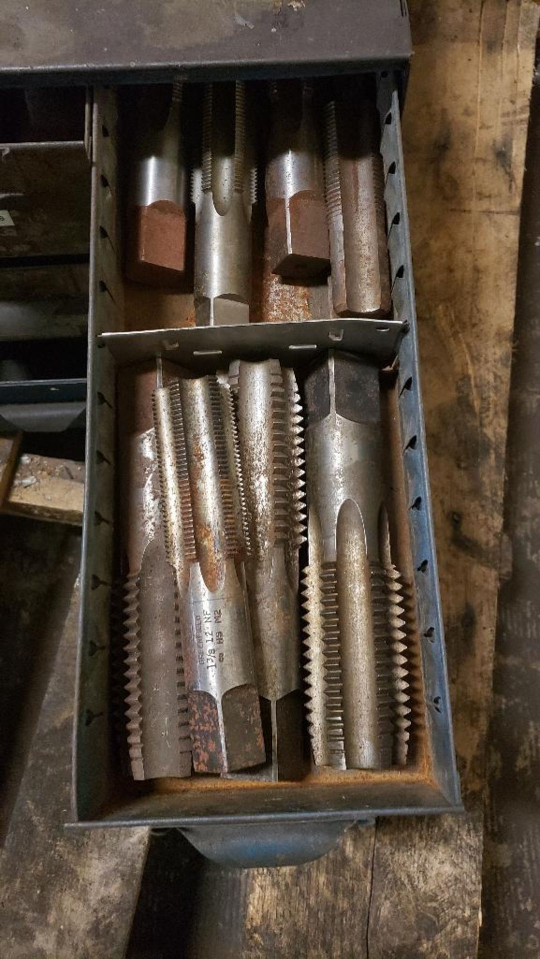 Large index drawer full of assorted taps. - Image 10 of 14