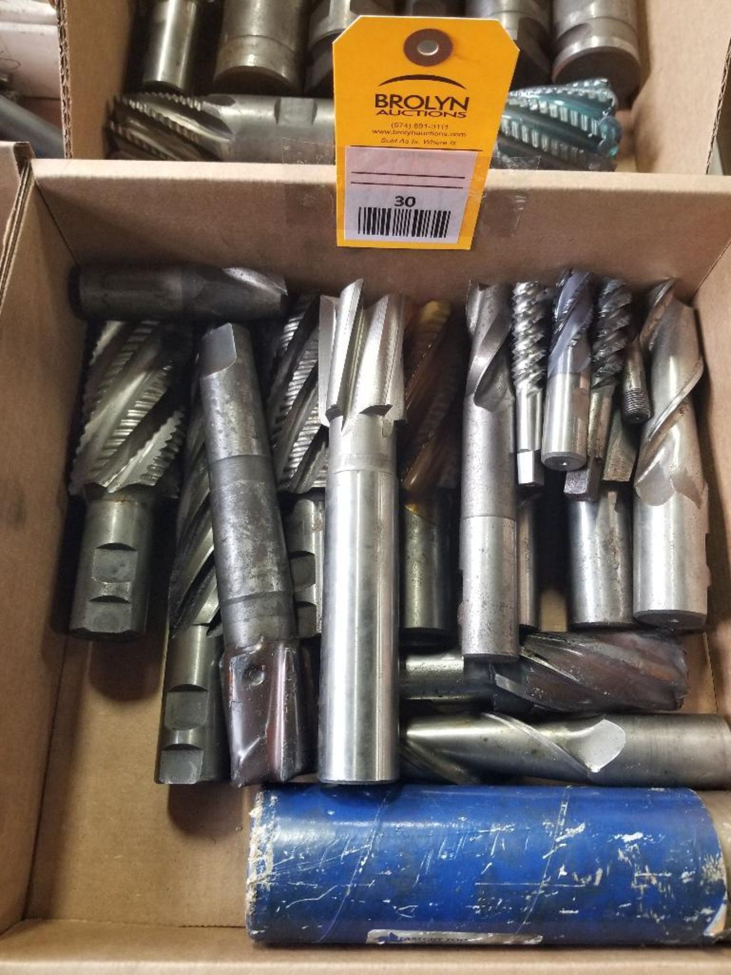 Lot of end mills.