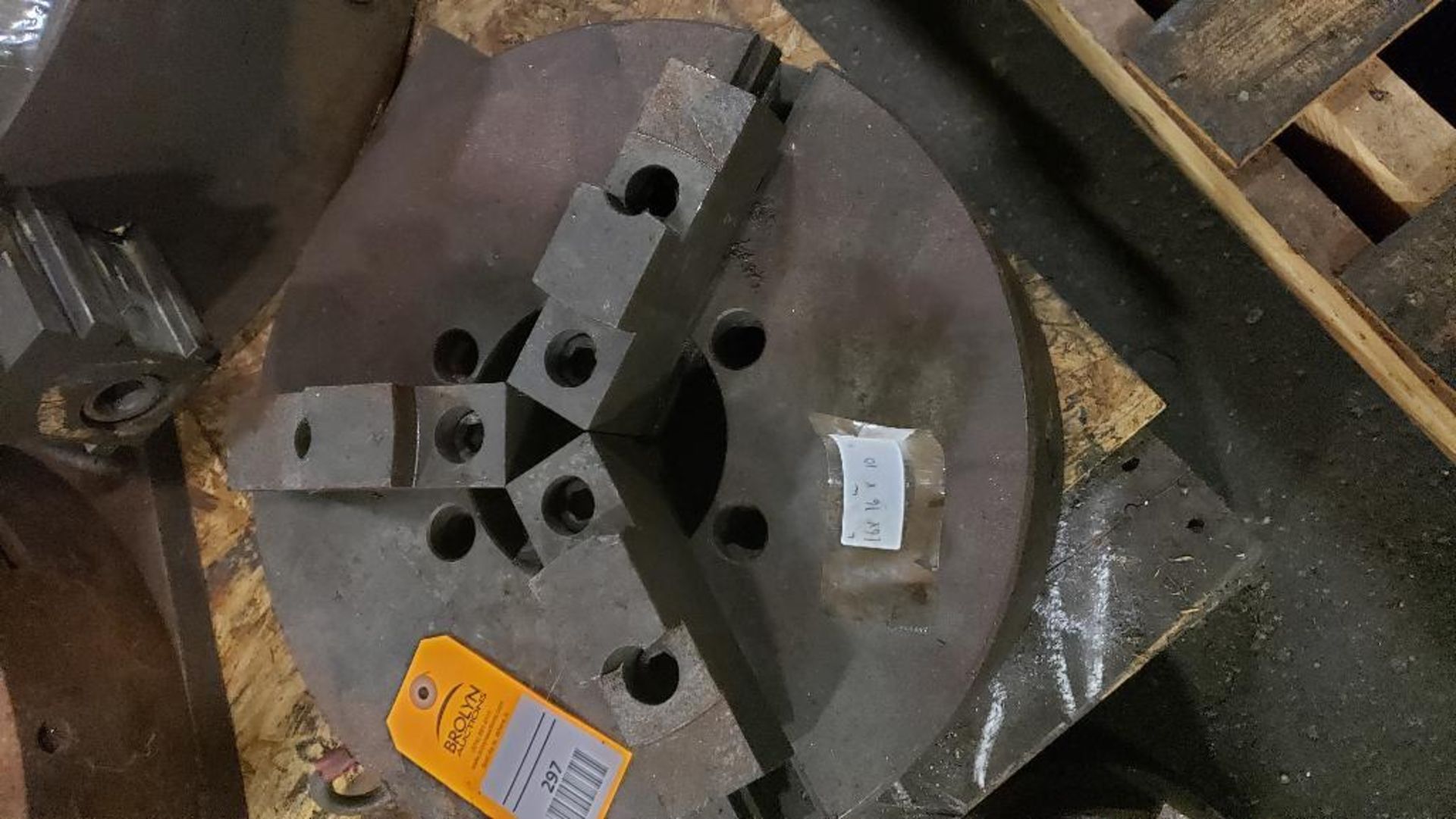 16" 3-jaw chuck. - Image 2 of 2