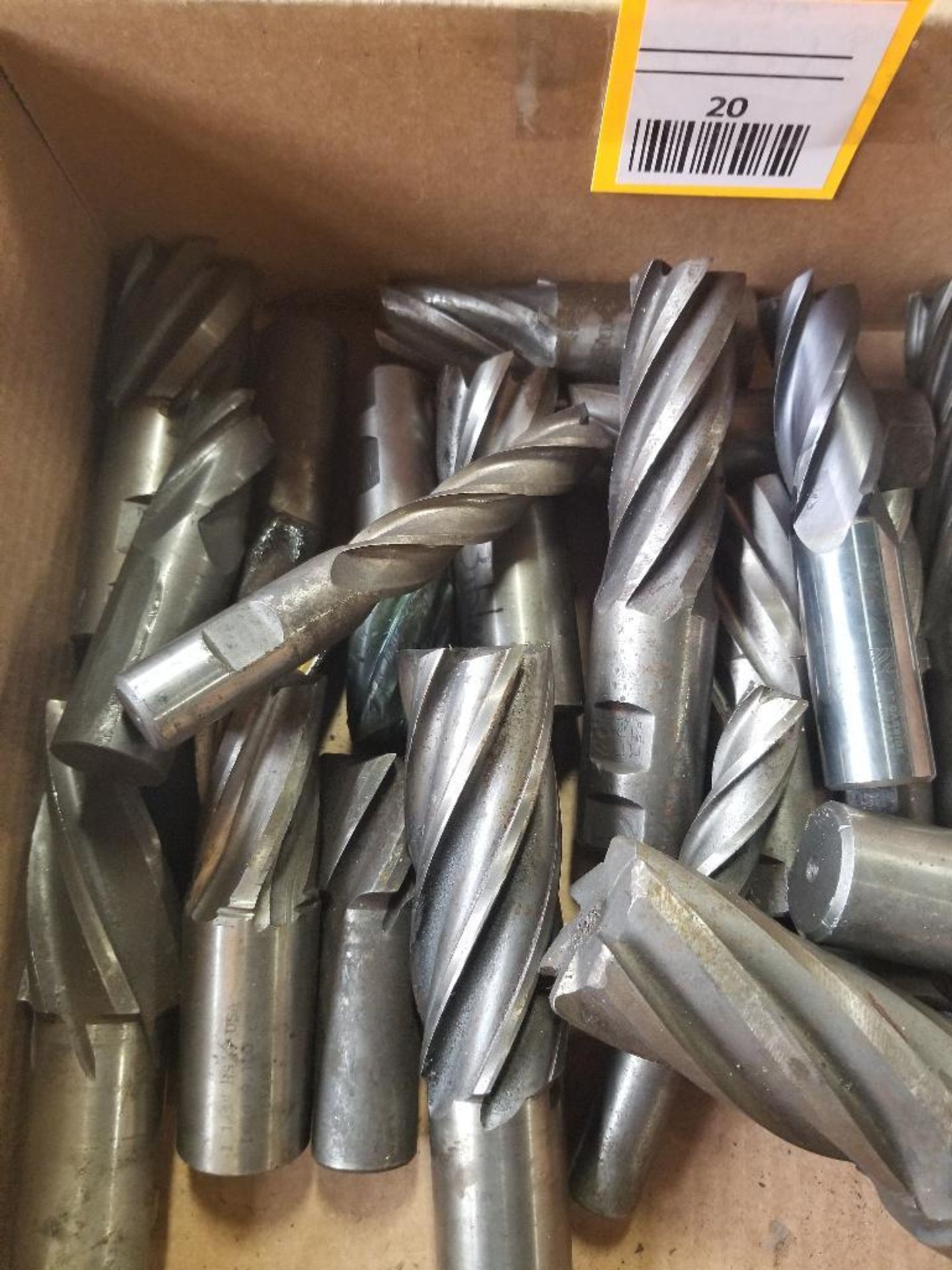 Lot of end mills.